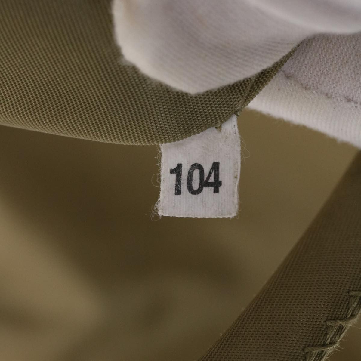Prada Khaki Synthetic Handbag (Pre-Owned) Size ONE SIZE - 6 Thumbnail