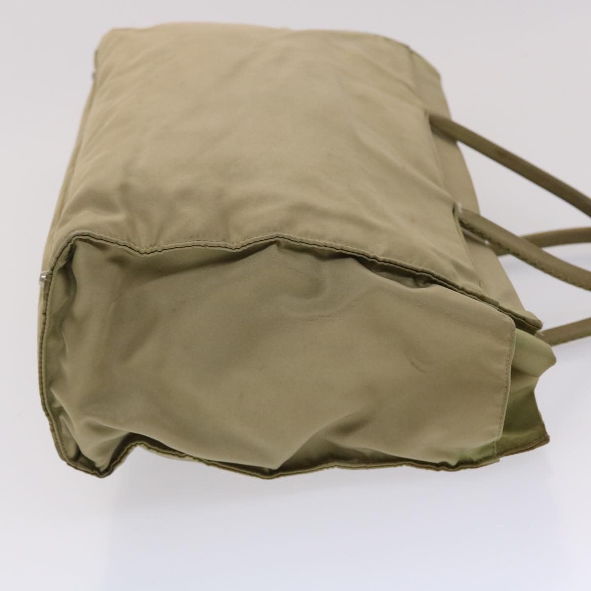 Prada Khaki Synthetic Handbag (Pre-Owned) Size ONE SIZE - 10 Thumbnail