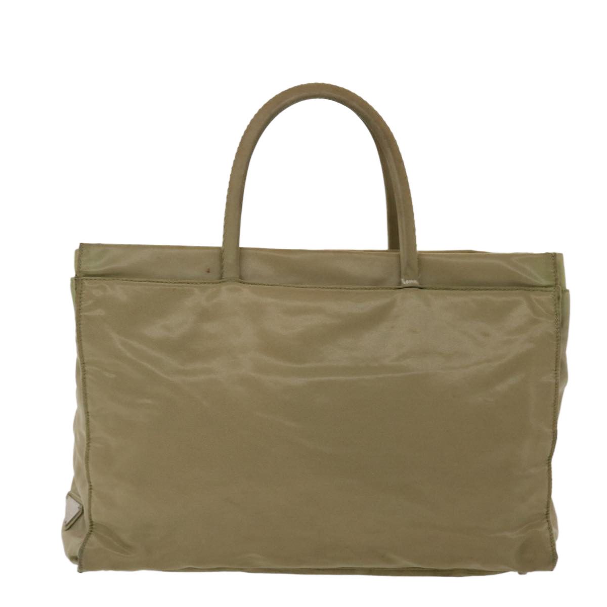 Prada Khaki Synthetic Handbag (Pre-Owned) Size ONE SIZE - 2 Thumbnail