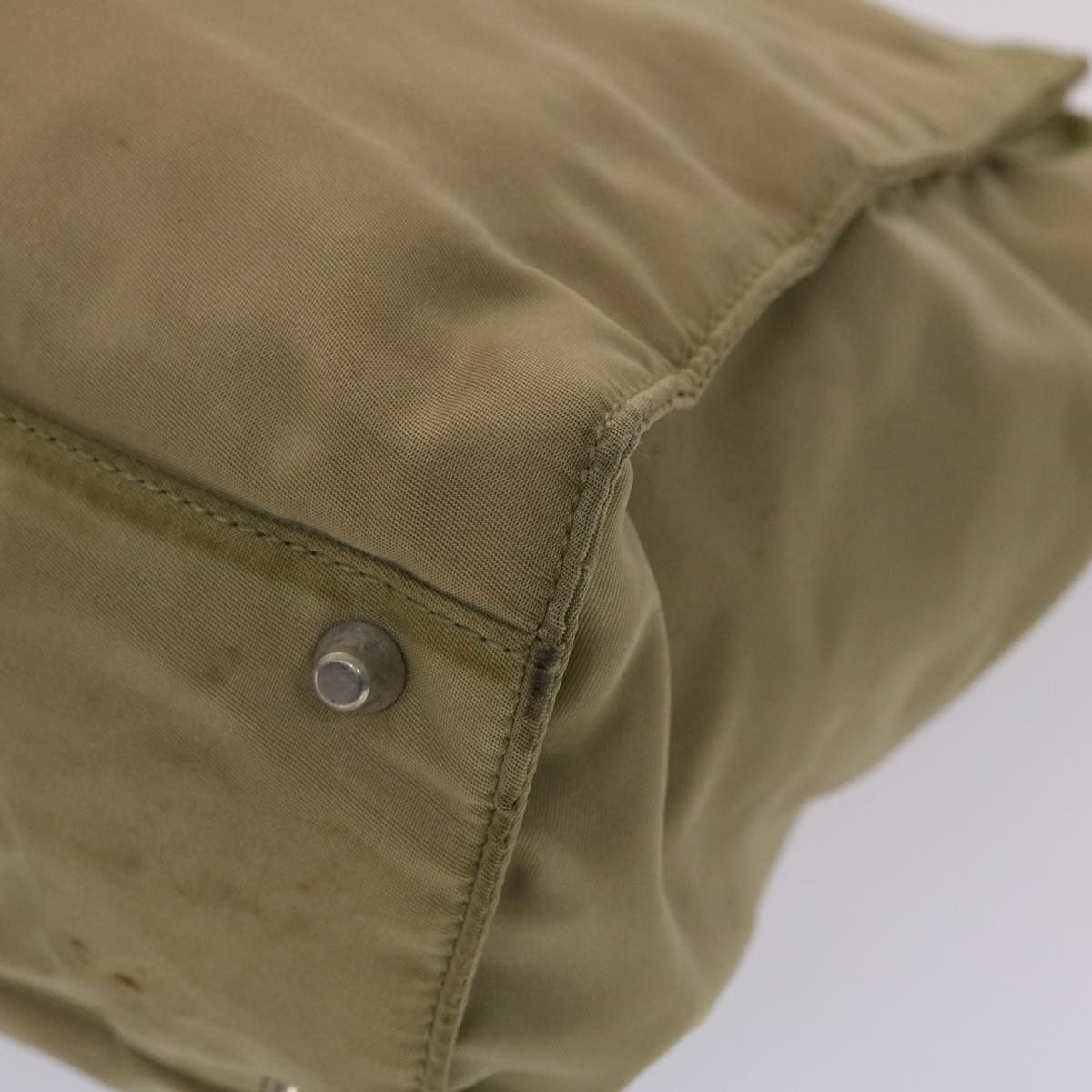 Prada Khaki Synthetic Handbag (Pre-Owned) Size ONE SIZE - 16 Thumbnail