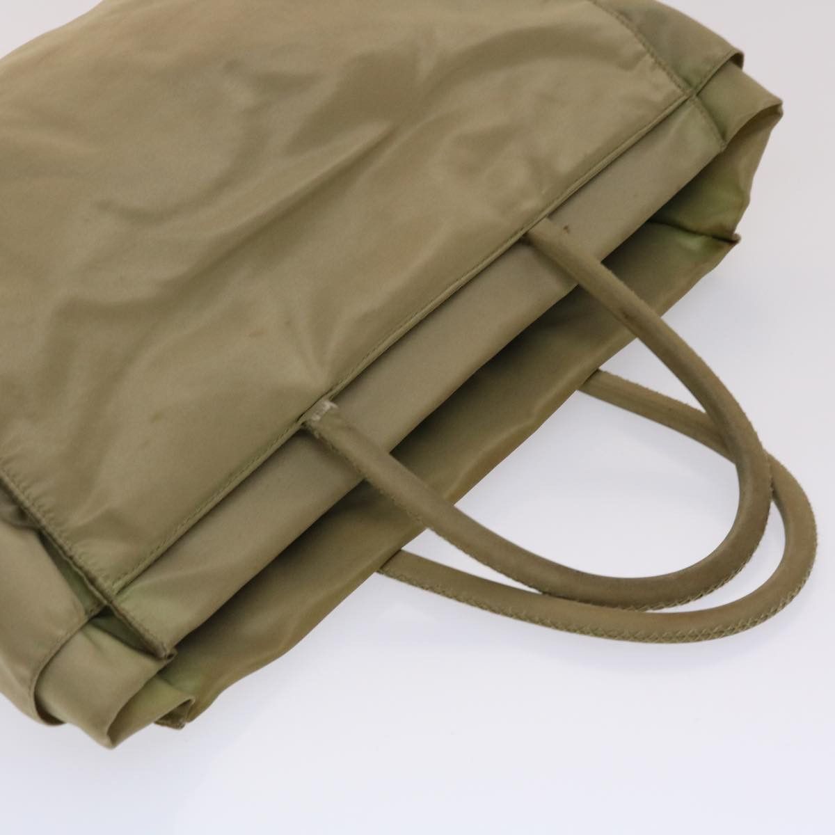 Prada Khaki Synthetic Handbag (Pre-Owned) Size ONE SIZE - 4 Thumbnail