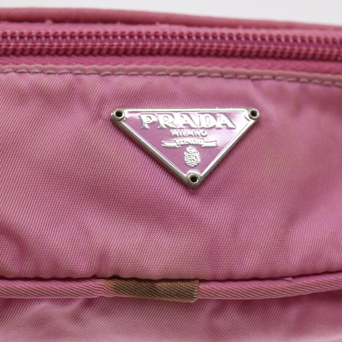 Prada Pink Synthetic Clutch Bag (Pre-Owned) Size ONE SIZE - 7 Thumbnail
