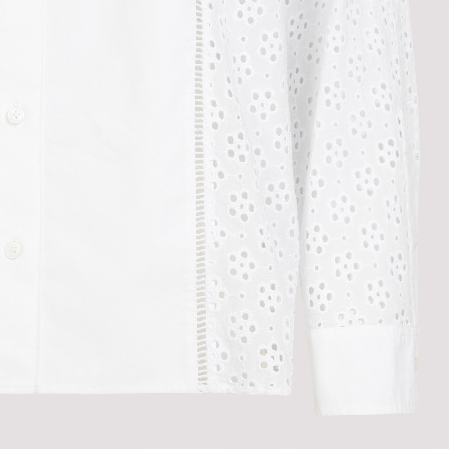 Kenzo Kenzo Broderie Anglaise Shirt Size S / US 4 / IT 40 - 3 Thumbnail