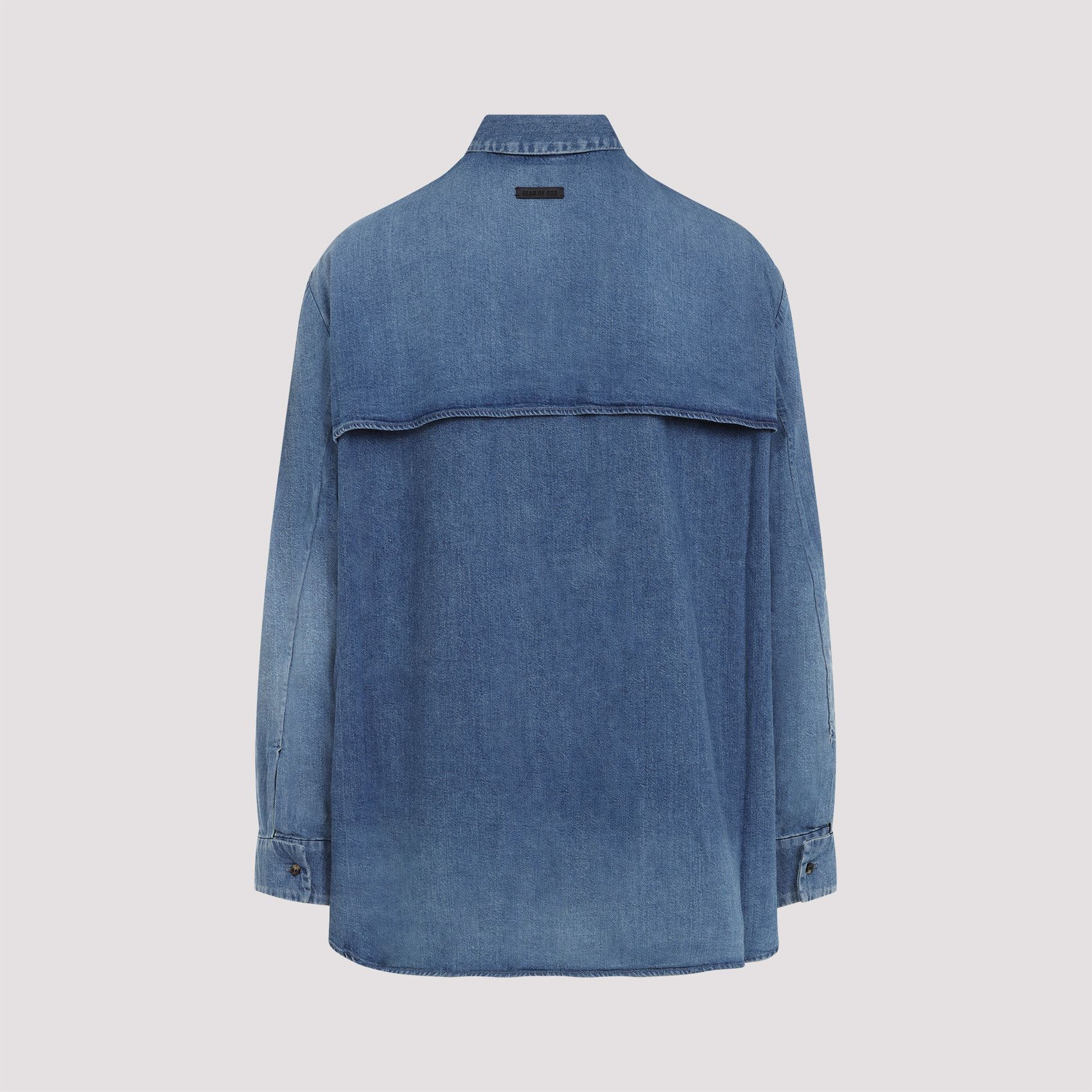 Fear of God Fear of God Denim Shirt Size US S / EU 44-46 / 1 - 2 Thumbnail