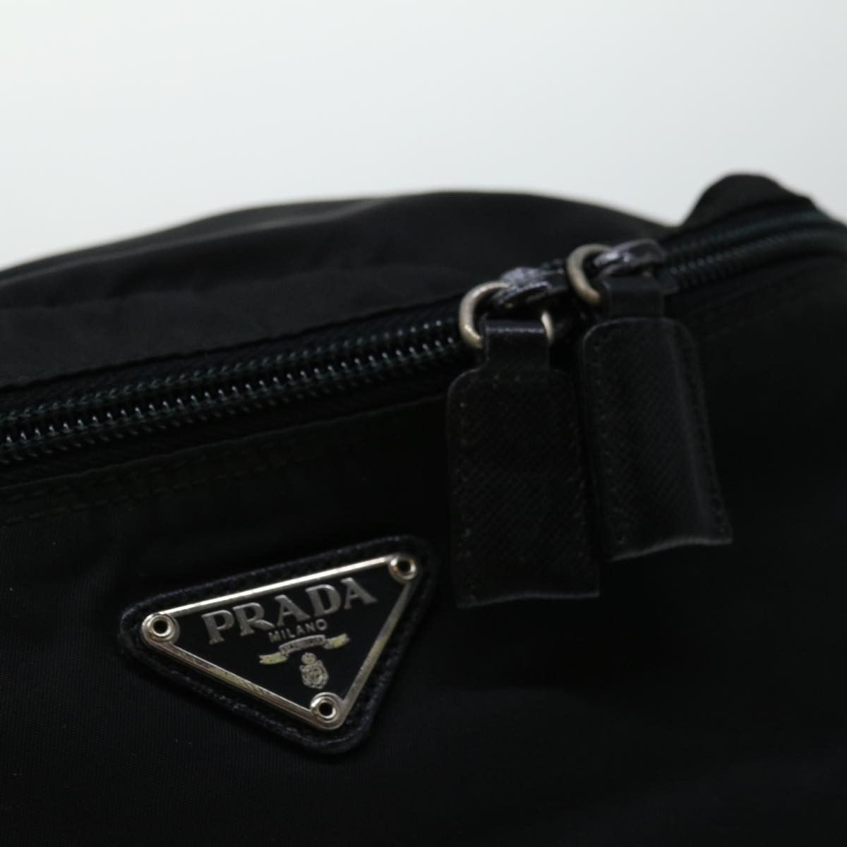 Prada Tessuto Black Synthetic Clutch Bag (Pre-Owned) Size ONE SIZE - 16 Thumbnail