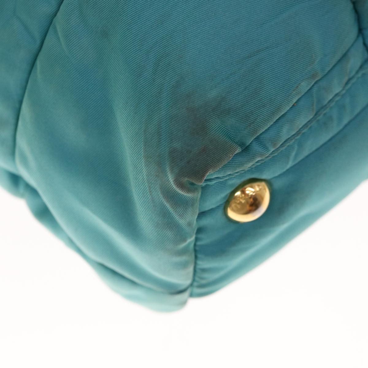 Prada Blue Synthetic Handbag (Pre-Owned) Size ONE SIZE - 15 Thumbnail