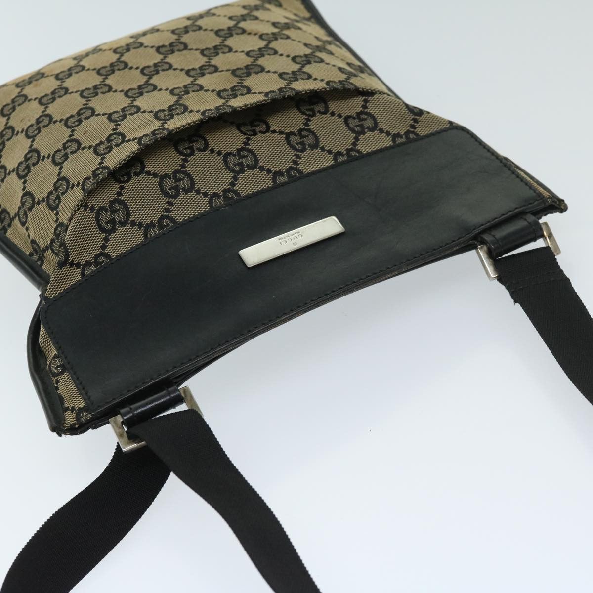 Gucci Gg Canvas Beige Canvas Shoulder Bag (Pre-Owned) Size ONE SIZE - 4 Thumbnail