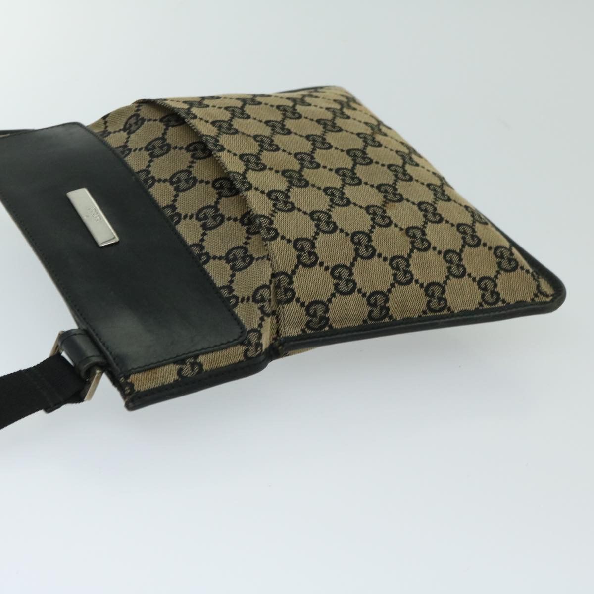 Gucci Gg Canvas Beige Canvas Shoulder Bag (Pre-Owned) Size ONE SIZE - 9 Thumbnail