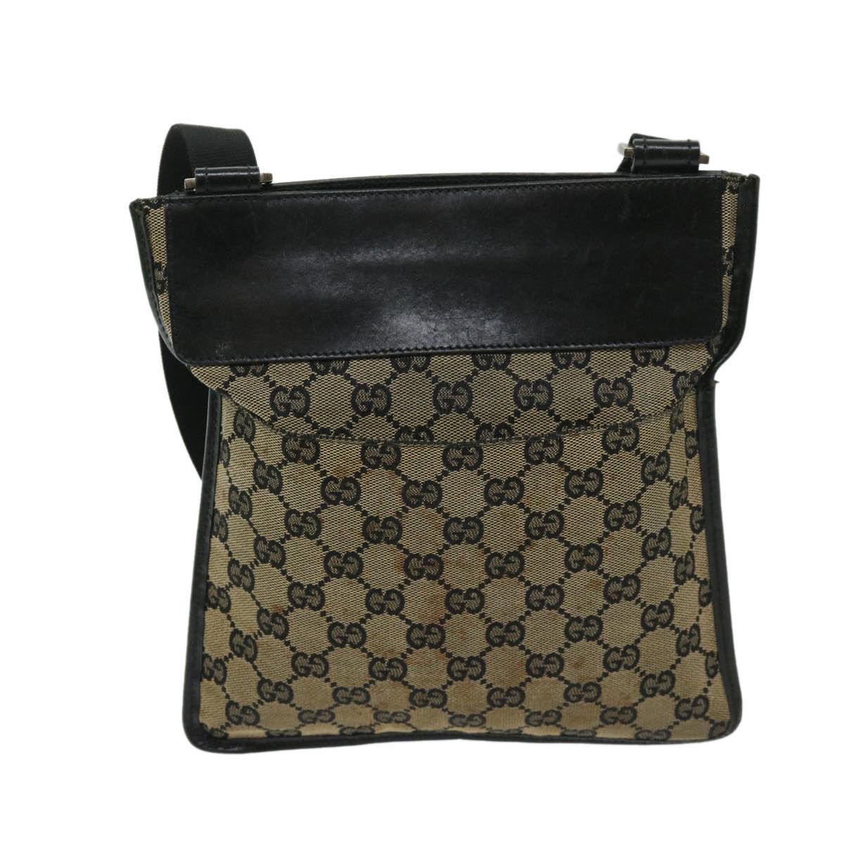 Gucci Gg Canvas Beige Canvas Shoulder Bag (Pre-Owned) Size ONE SIZE - 2 Thumbnail