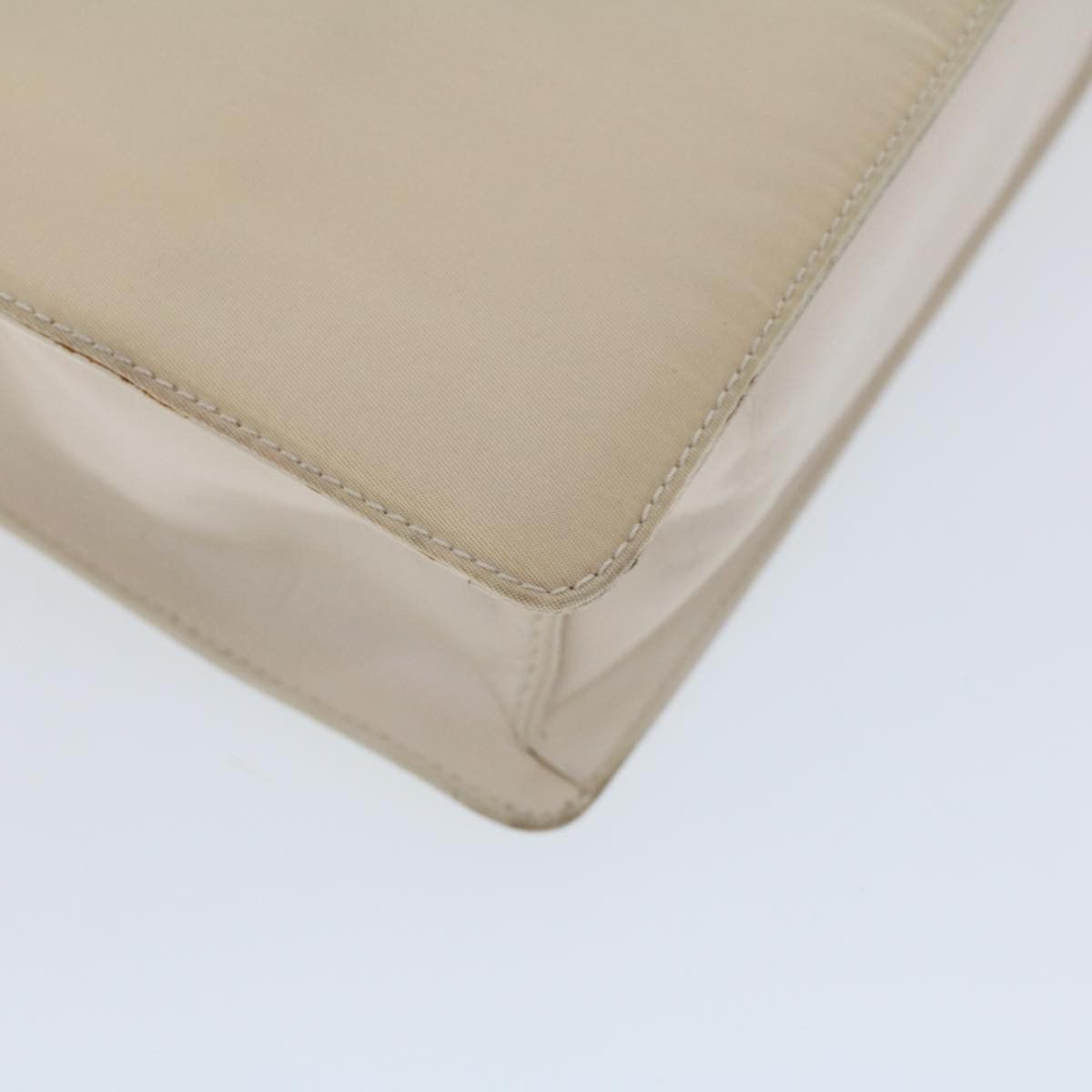 Prada Beige Synthetic Shoulder Bag (Pre-Owned) Size ONE SIZE - 16 Thumbnail