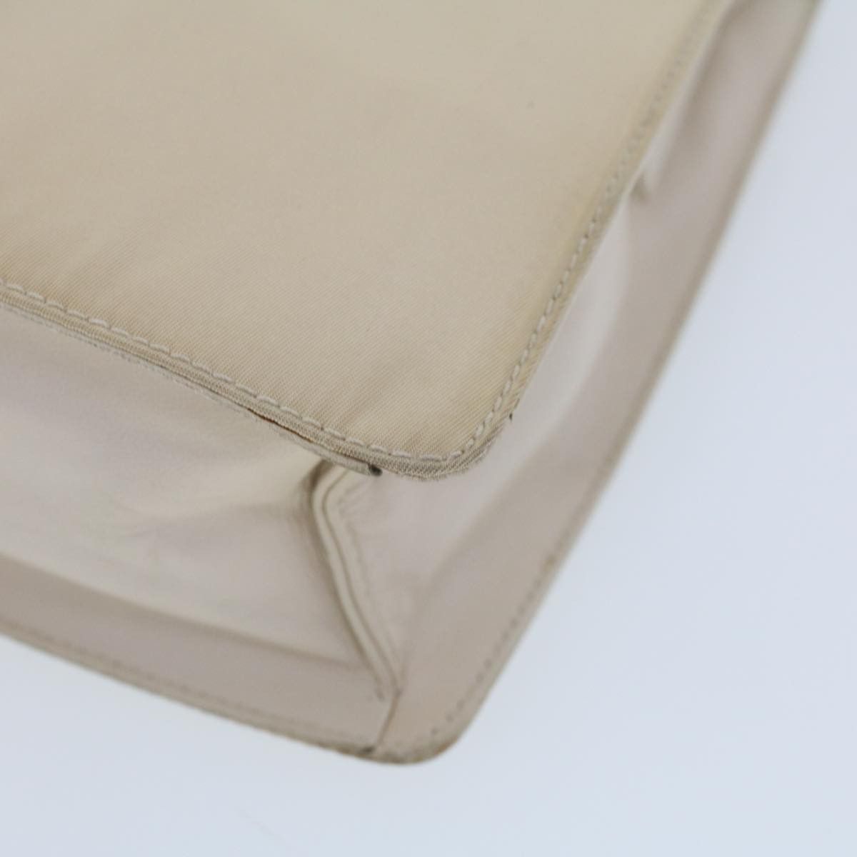 Prada Beige Synthetic Shoulder Bag (Pre-Owned) Size ONE SIZE - 12 Thumbnail