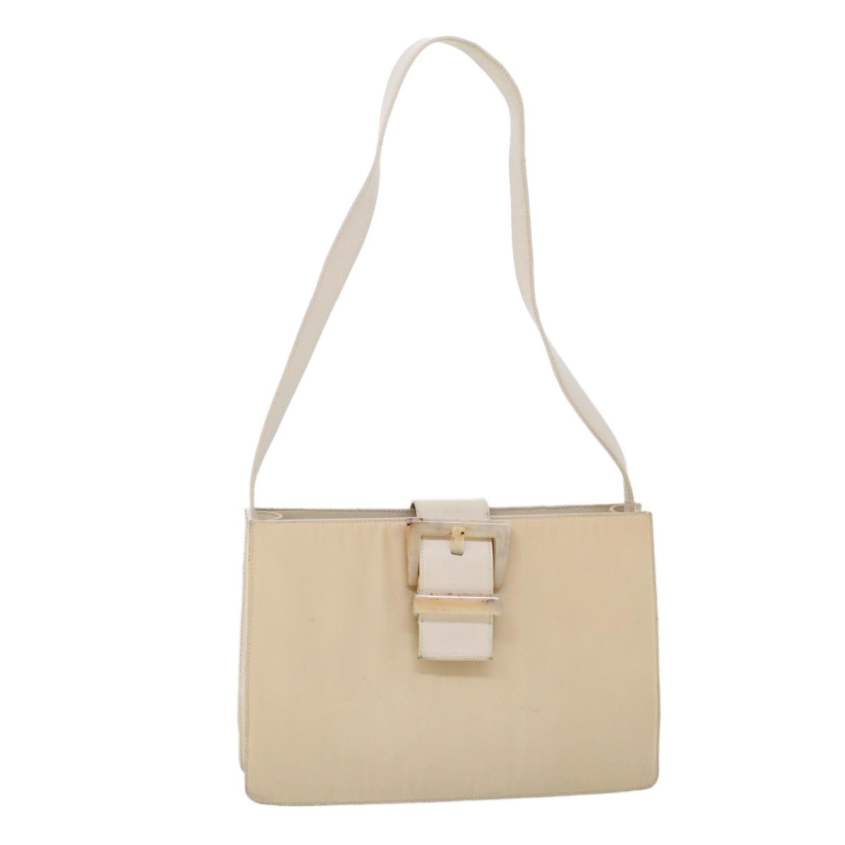 Prada Beige Synthetic Shoulder Bag (Pre-Owned) Size ONE SIZE - 15 Thumbnail