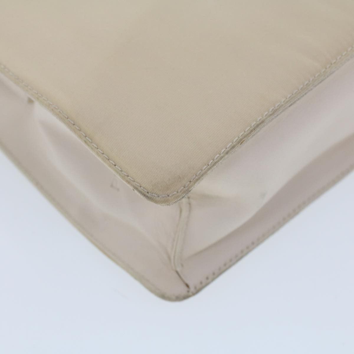 Prada Beige Synthetic Shoulder Bag (Pre-Owned) Size ONE SIZE - 13 Thumbnail