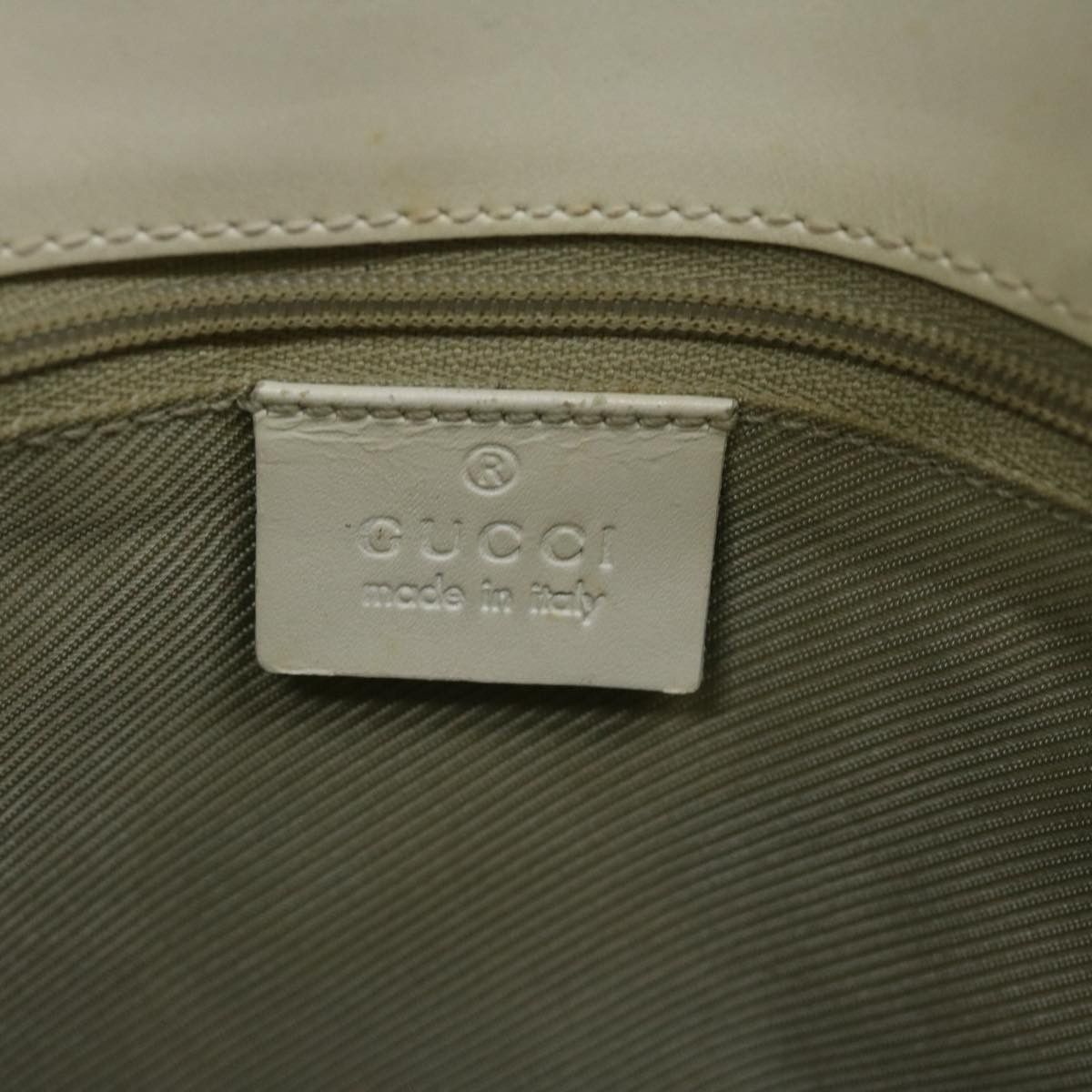 Gucci Gg Canvas Blue Canvas Handbag (Pre-Owned) Size ONE SIZE - 14 Thumbnail