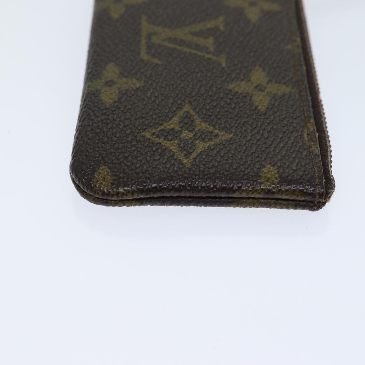 Louis Vuitton Pochette Clés Brown Canvas Wallet (Pre-Owned) Size ONE SIZE - 11 Thumbnail
