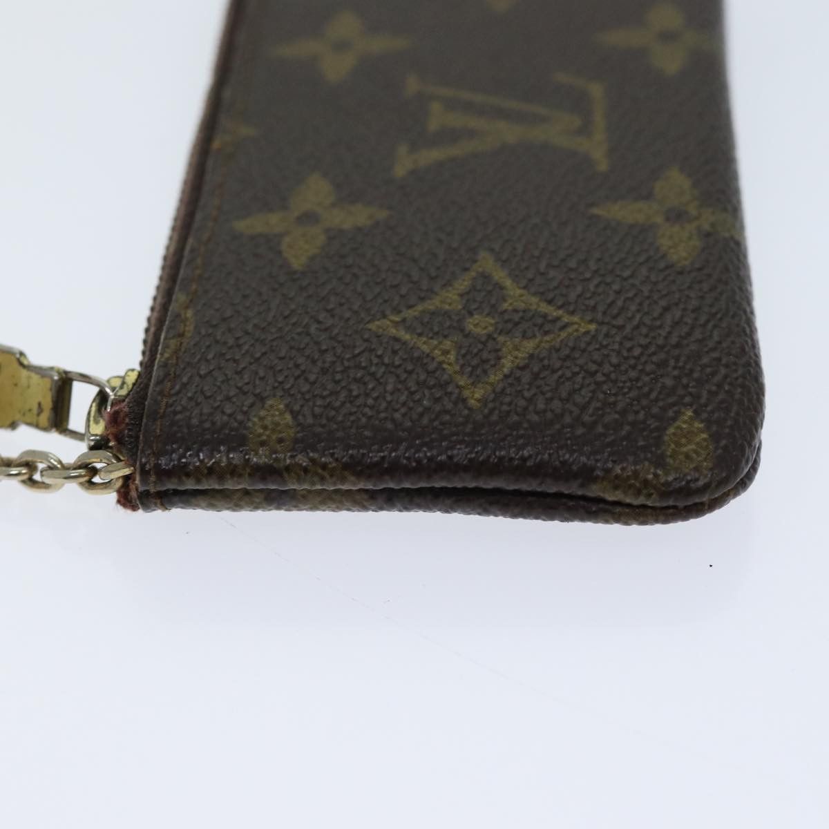 Louis Vuitton Pochette Clés Brown Canvas Wallet (Pre-Owned) Size ONE SIZE - 12 Thumbnail