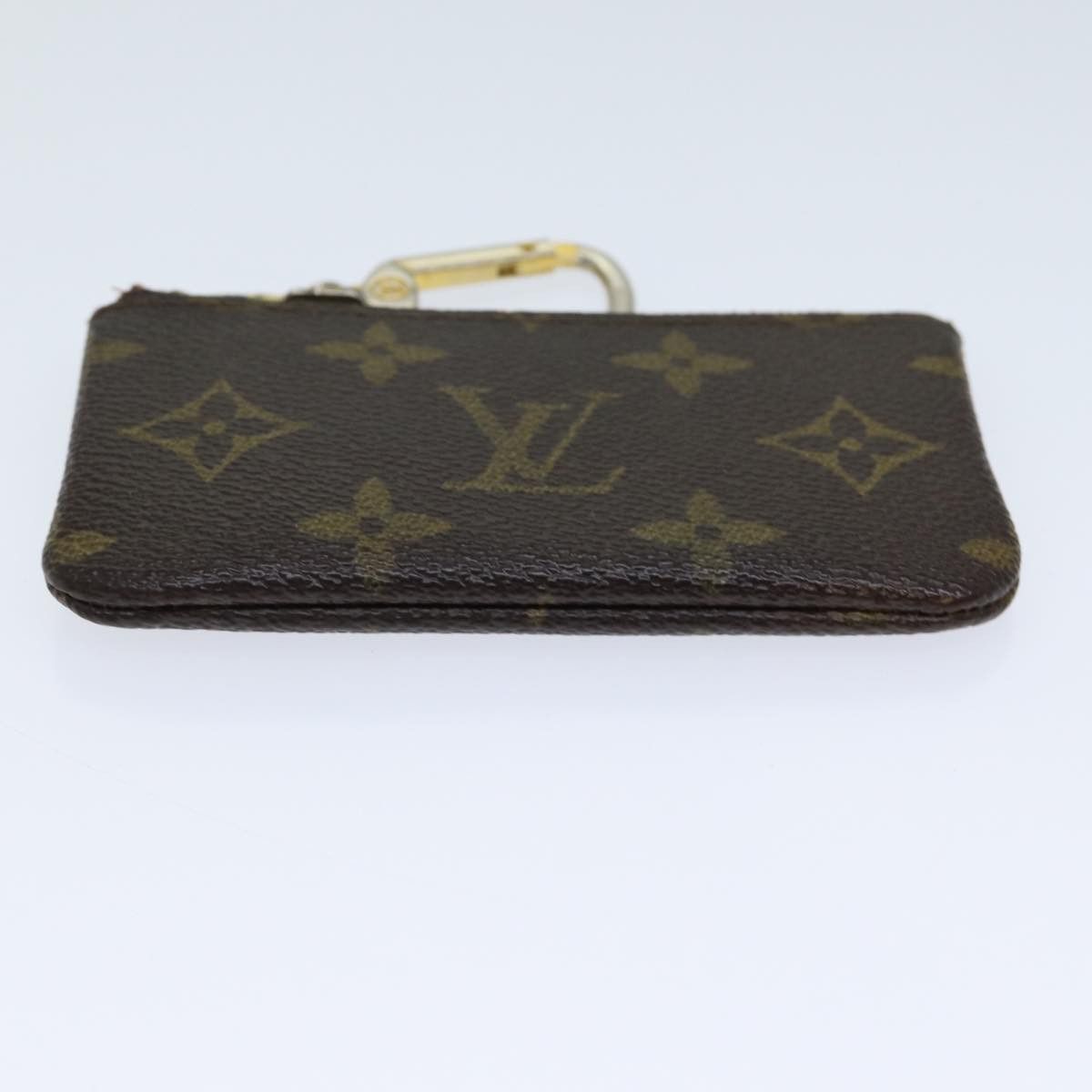 Louis Vuitton Pochette Clés Brown Canvas Wallet (Pre-Owned) Size ONE SIZE - 3 Thumbnail