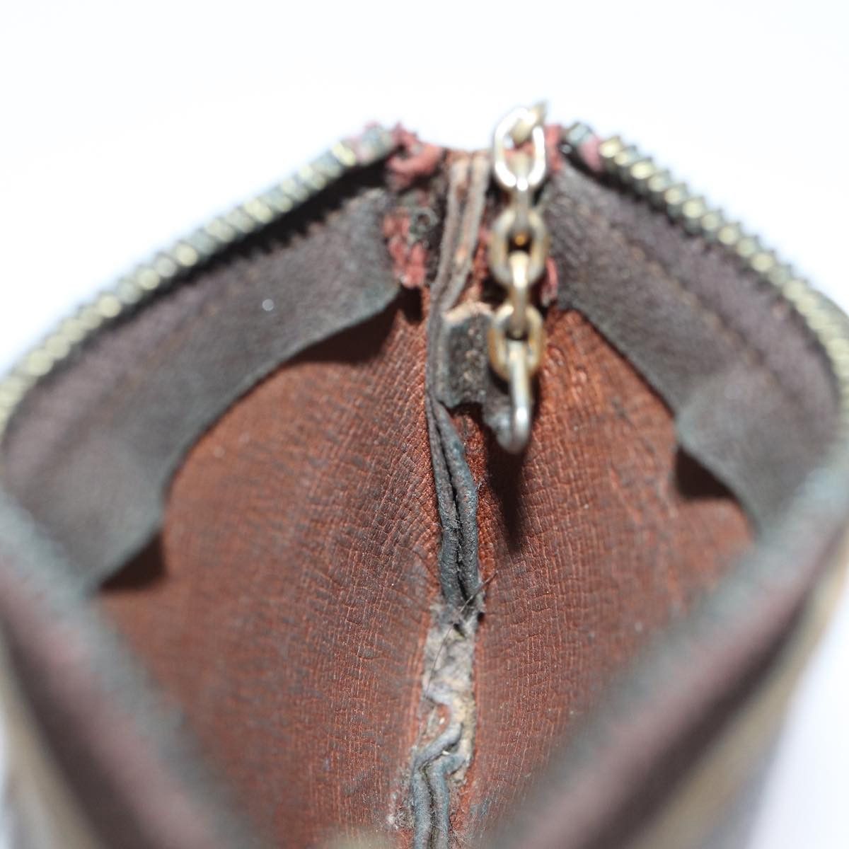Louis Vuitton Pochette Clés Brown Canvas Wallet (Pre-Owned) Size ONE SIZE - 18 Thumbnail