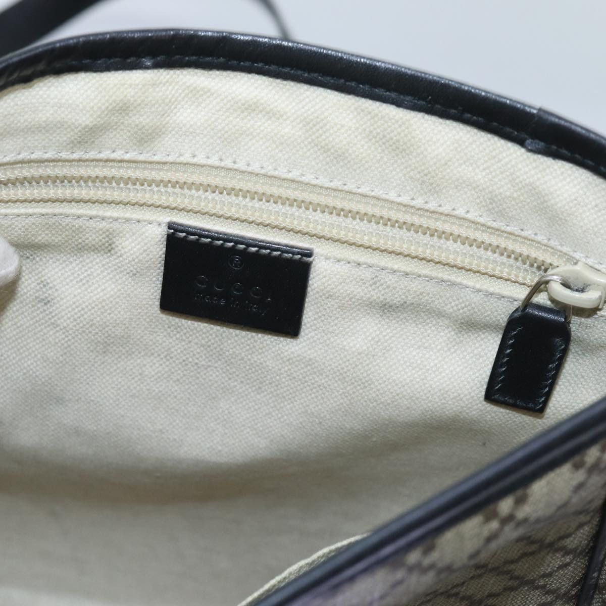 Gucci Beige Canvas Shoulder Bag (Pre-Owned) Size ONE SIZE - 8 Thumbnail