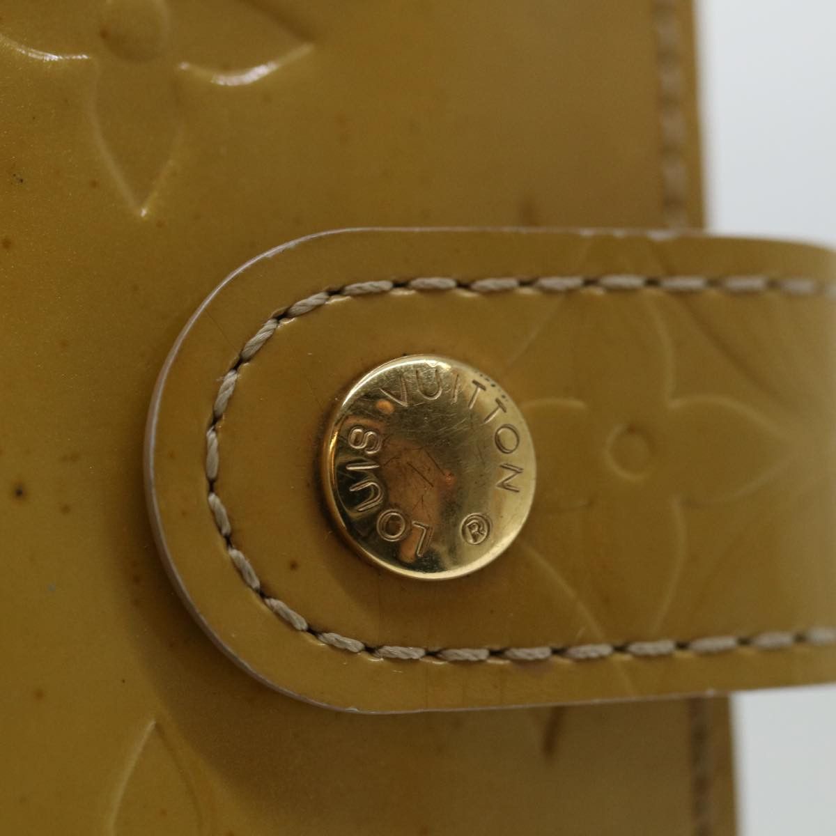 Louis Vuitton Agenda Pm Yellow Patent Leather Wallet (Pre-Owned) Size ONE SIZE - 17 Thumbnail