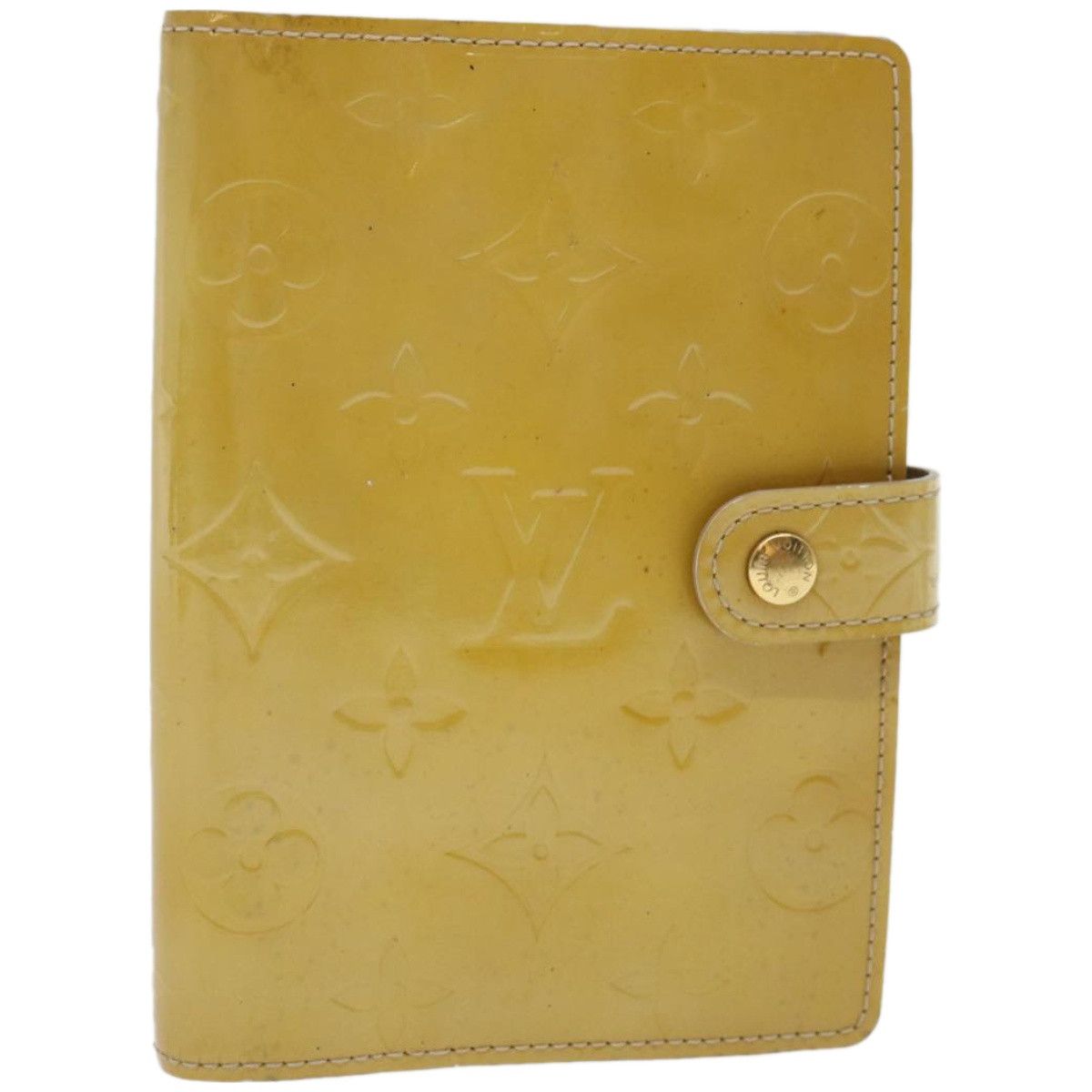 Louis Vuitton Agenda Pm Yellow Patent Leather Wallet (Pre-Owned) Size ONE SIZE - 9 Thumbnail