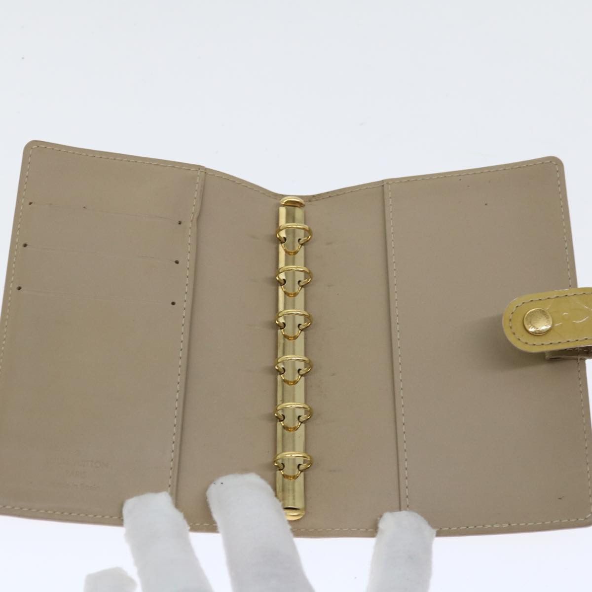 Louis Vuitton Agenda Pm Yellow Patent Leather Wallet (Pre-Owned) Size ONE SIZE - 5 Thumbnail