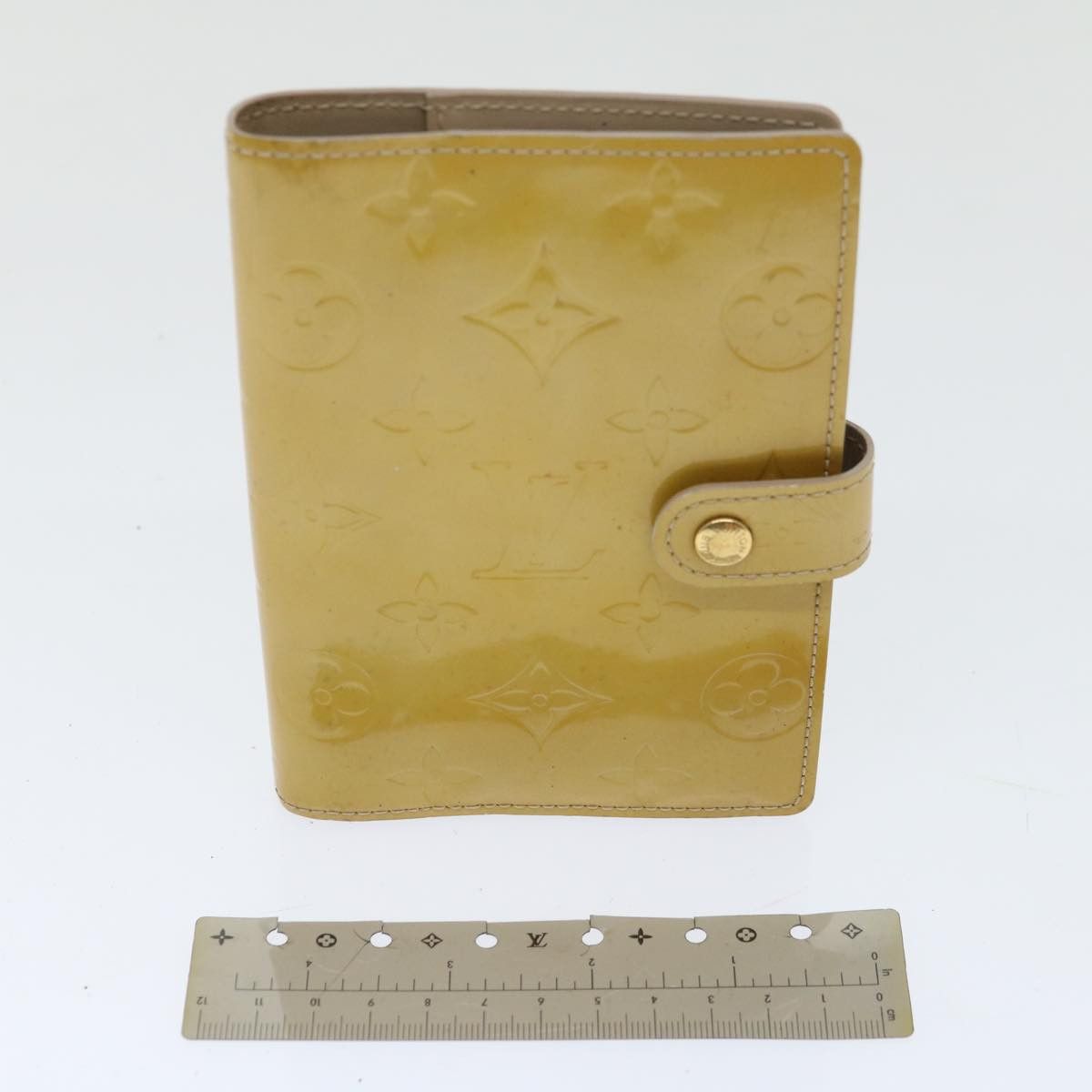Louis Vuitton Agenda Pm Yellow Patent Leather Wallet (Pre-Owned) Size ONE SIZE - 8 Thumbnail