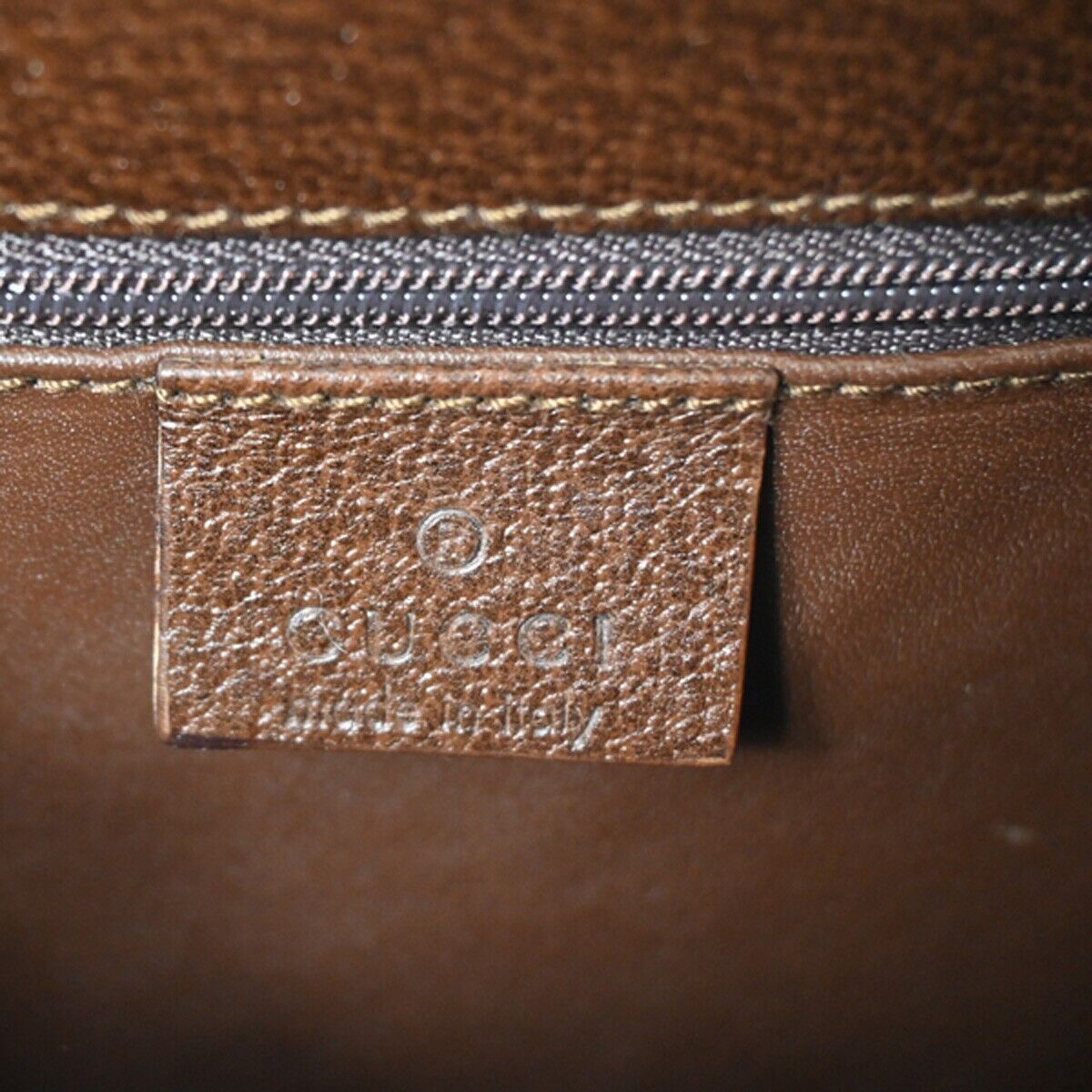 Gucci Bamboo Brown Leather Handbag (Pre-Owned) Size ONE SIZE - 11 Thumbnail
