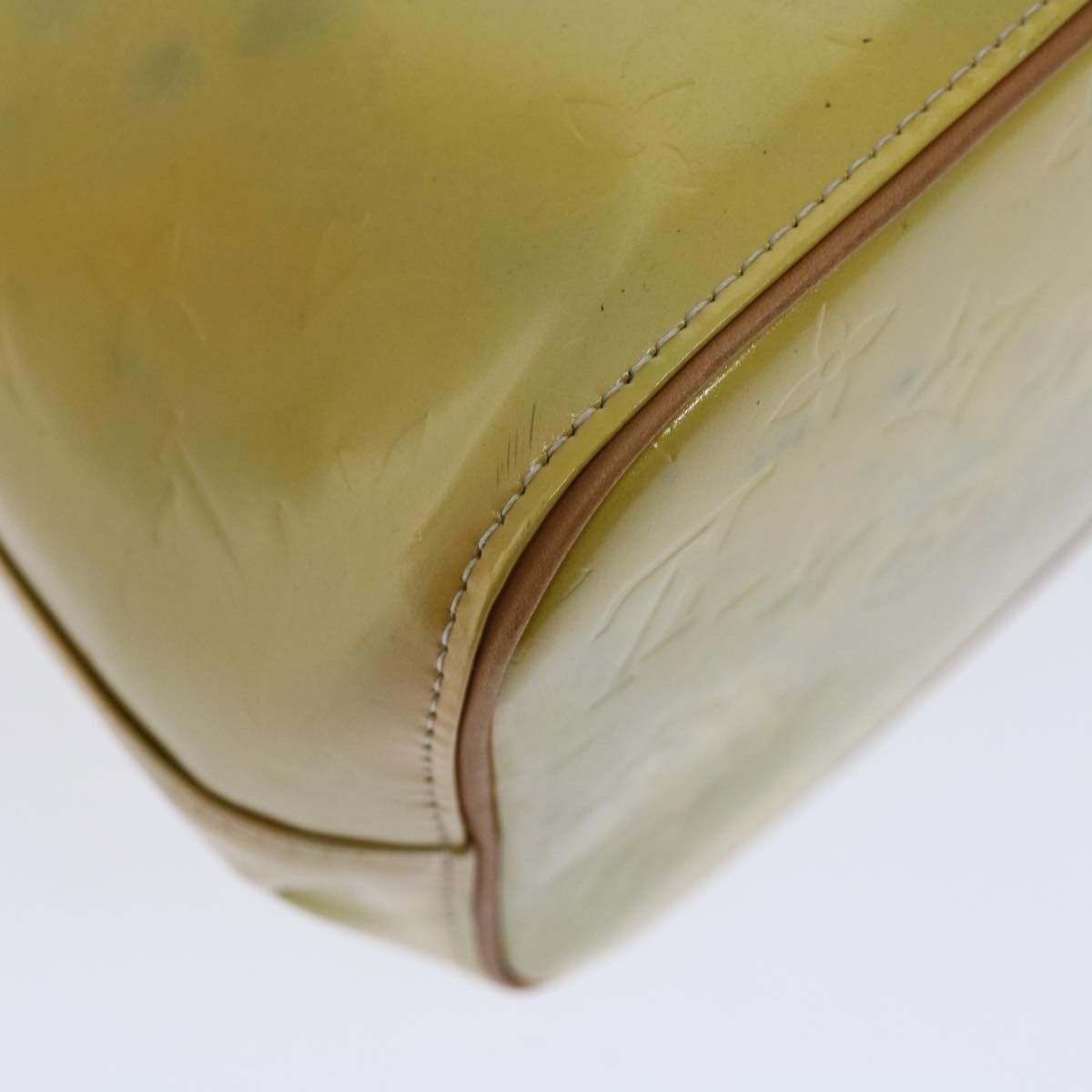 Louis Vuitton Houston Yellow Patent Leather Handbag (Pre-Owned) Size ONE SIZE - 16 Thumbnail