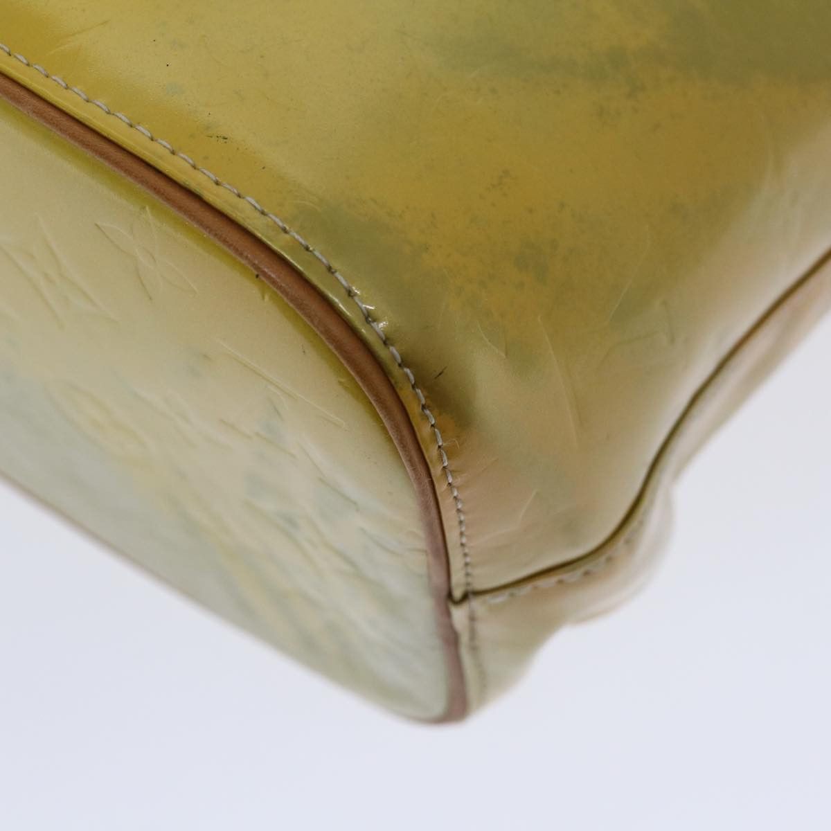 Louis Vuitton Houston Yellow Patent Leather Handbag (Pre-Owned) Size ONE SIZE - 17 Thumbnail