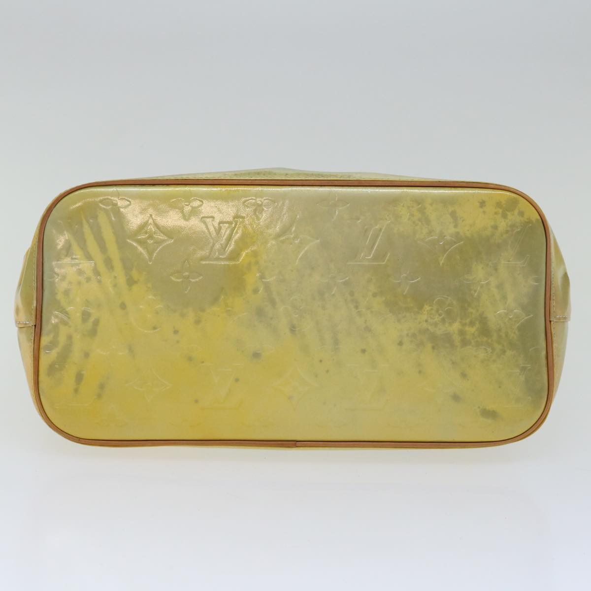 Louis Vuitton Houston Yellow Patent Leather Handbag (Pre-Owned) Size ONE SIZE - 3 Thumbnail