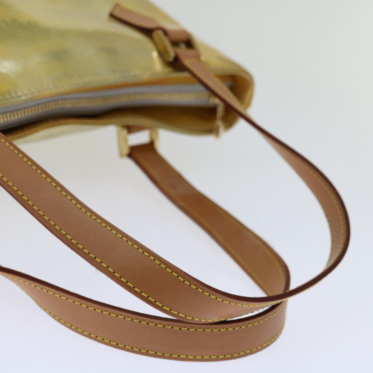 Louis Vuitton Houston Yellow Patent Leather Handbag (Pre-Owned) Size ONE SIZE - 11 Thumbnail