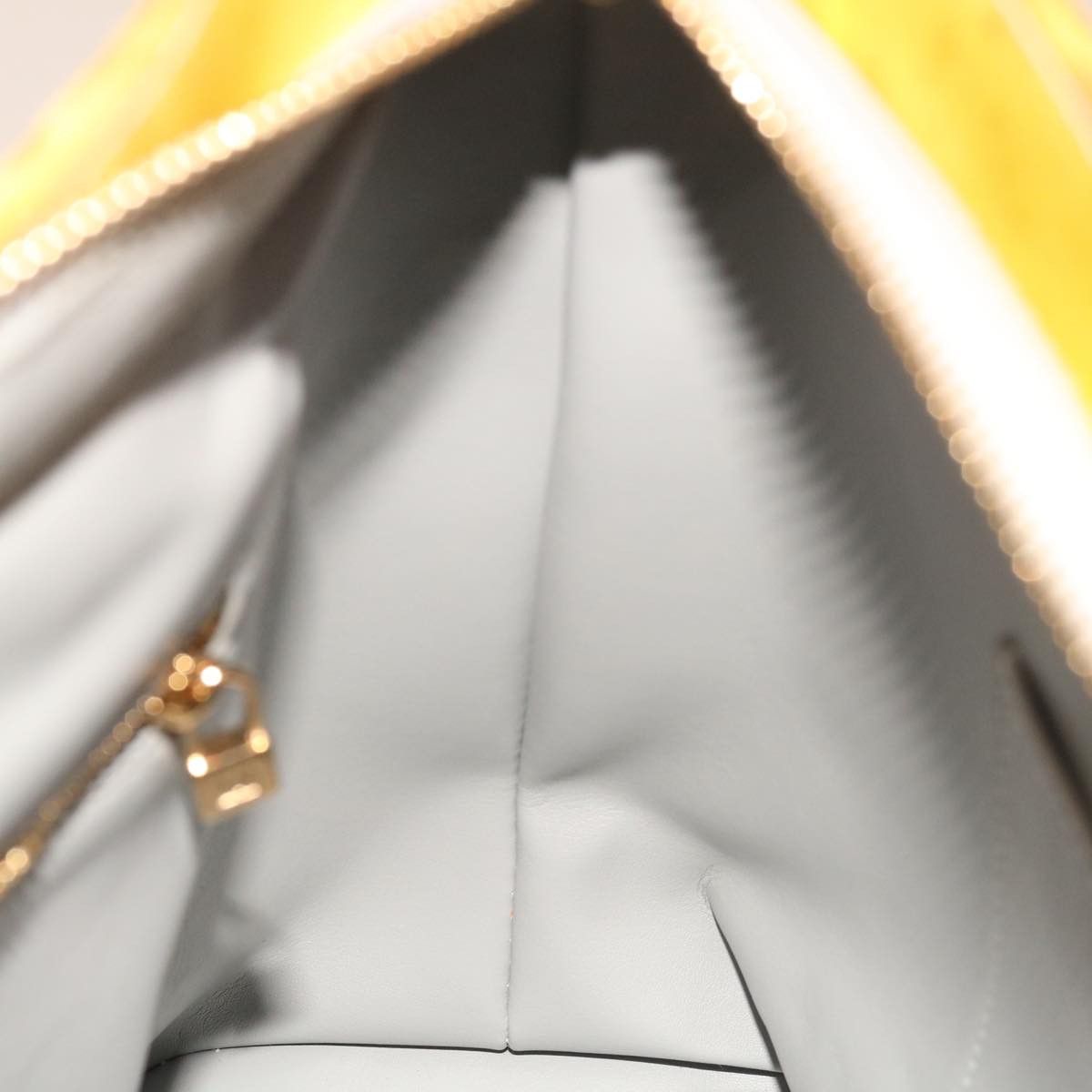 Louis Vuitton Houston Yellow Patent Leather Handbag (Pre-Owned) Size ONE SIZE - 19 Thumbnail