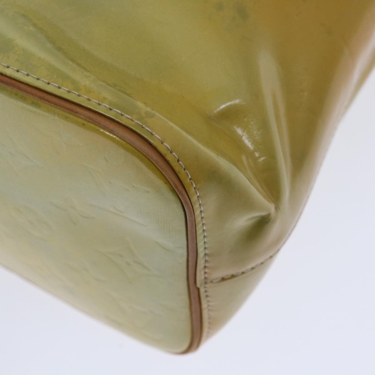 Louis Vuitton Houston Yellow Patent Leather Handbag (Pre-Owned) Size ONE SIZE - 15 Thumbnail