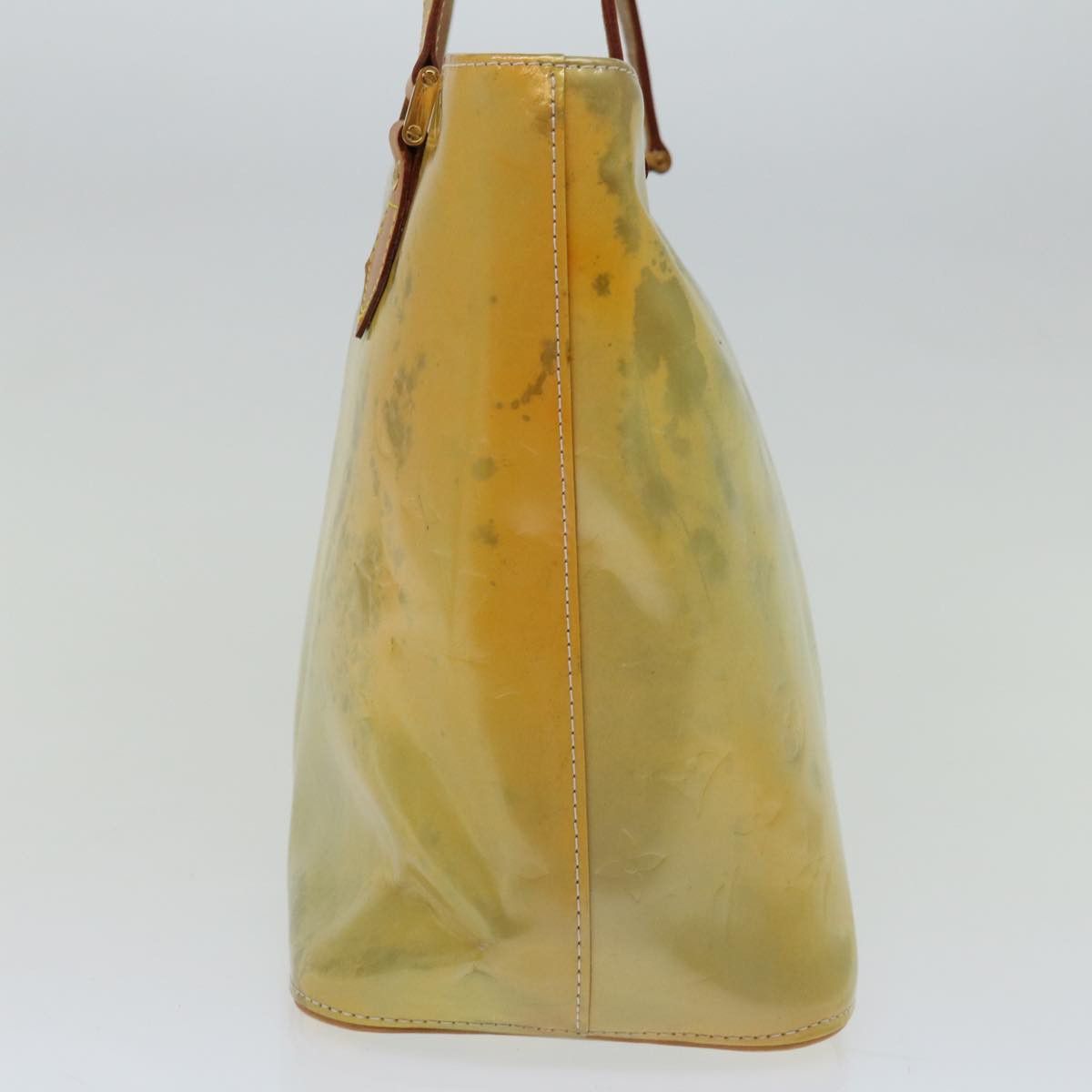 Louis Vuitton Houston Yellow Patent Leather Handbag (Pre-Owned) Size ONE SIZE - 10 Thumbnail