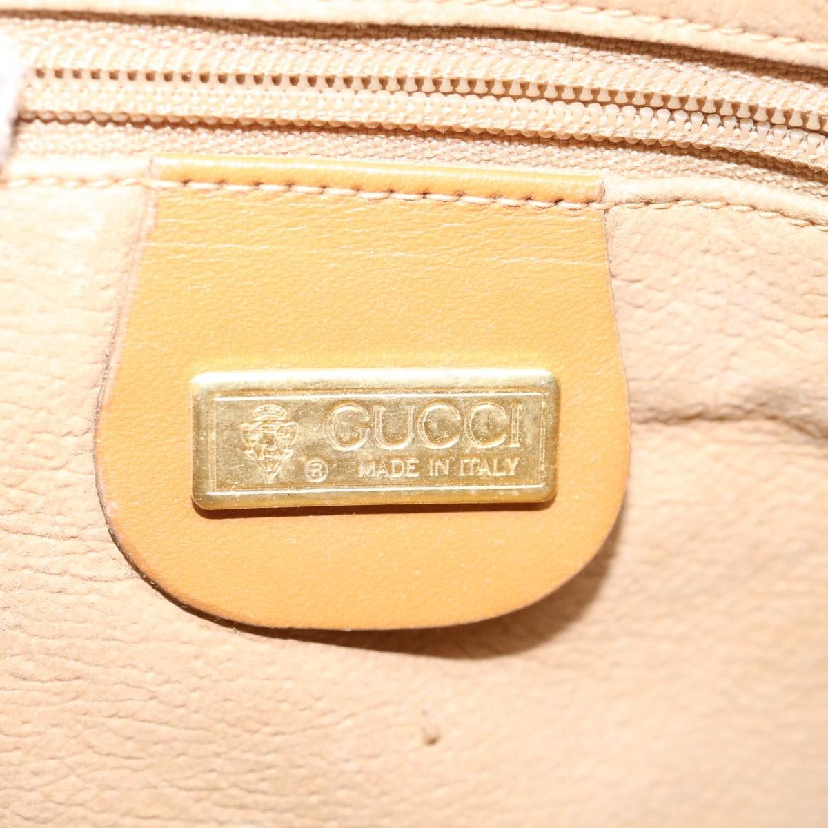Gucci Beige Canvas Shoulder Bag (Pre-Owned) Size ONE SIZE - 17 Thumbnail