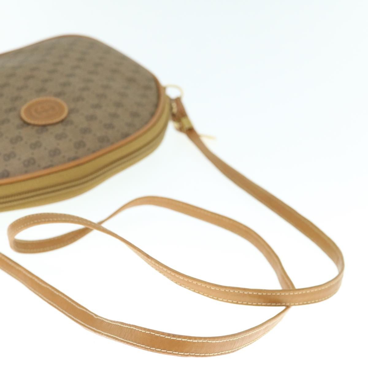Gucci Beige Canvas Shoulder Bag (Pre-Owned) Size ONE SIZE - 10 Thumbnail