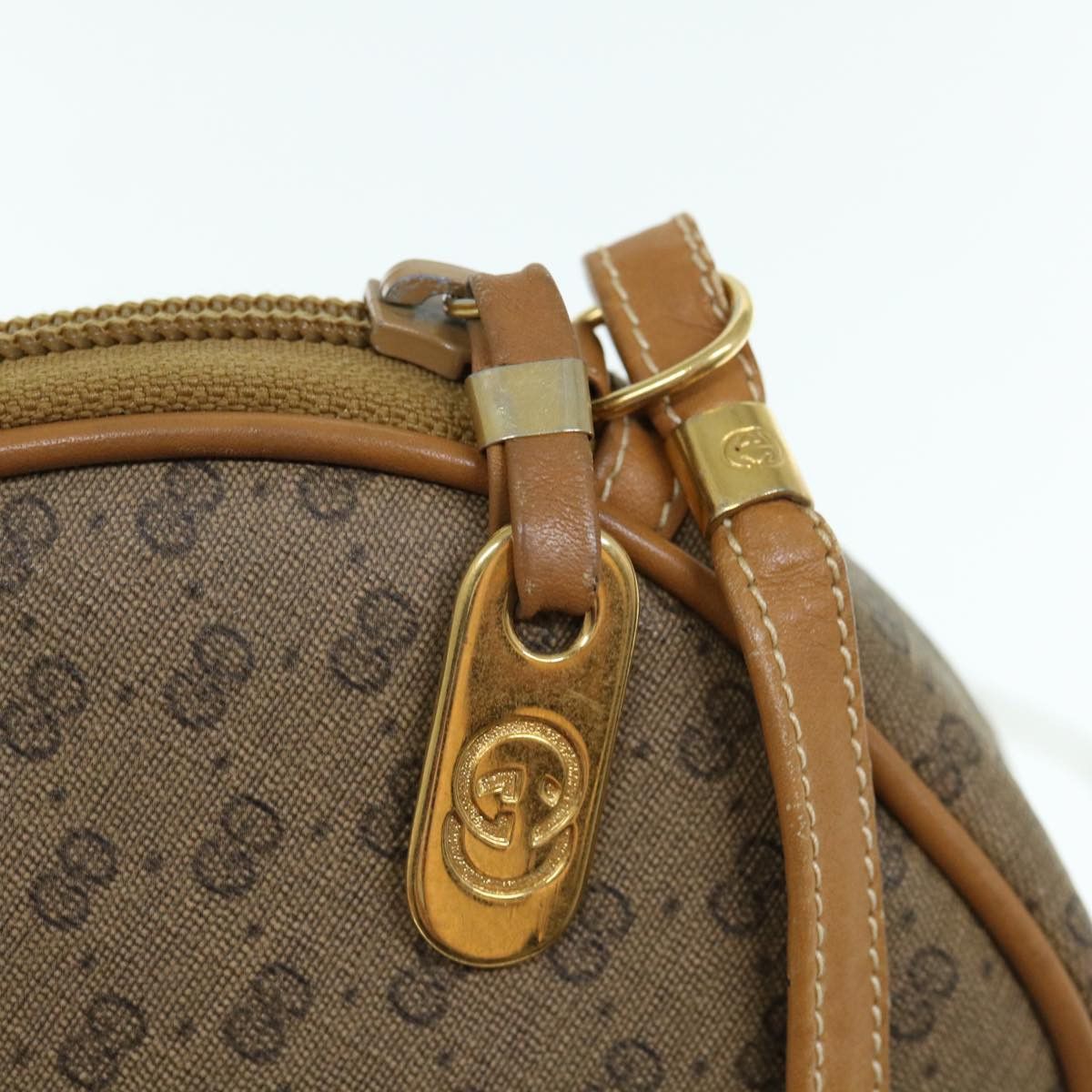 Gucci Beige Canvas Shoulder Bag (Pre-Owned) Size ONE SIZE - 16 Thumbnail