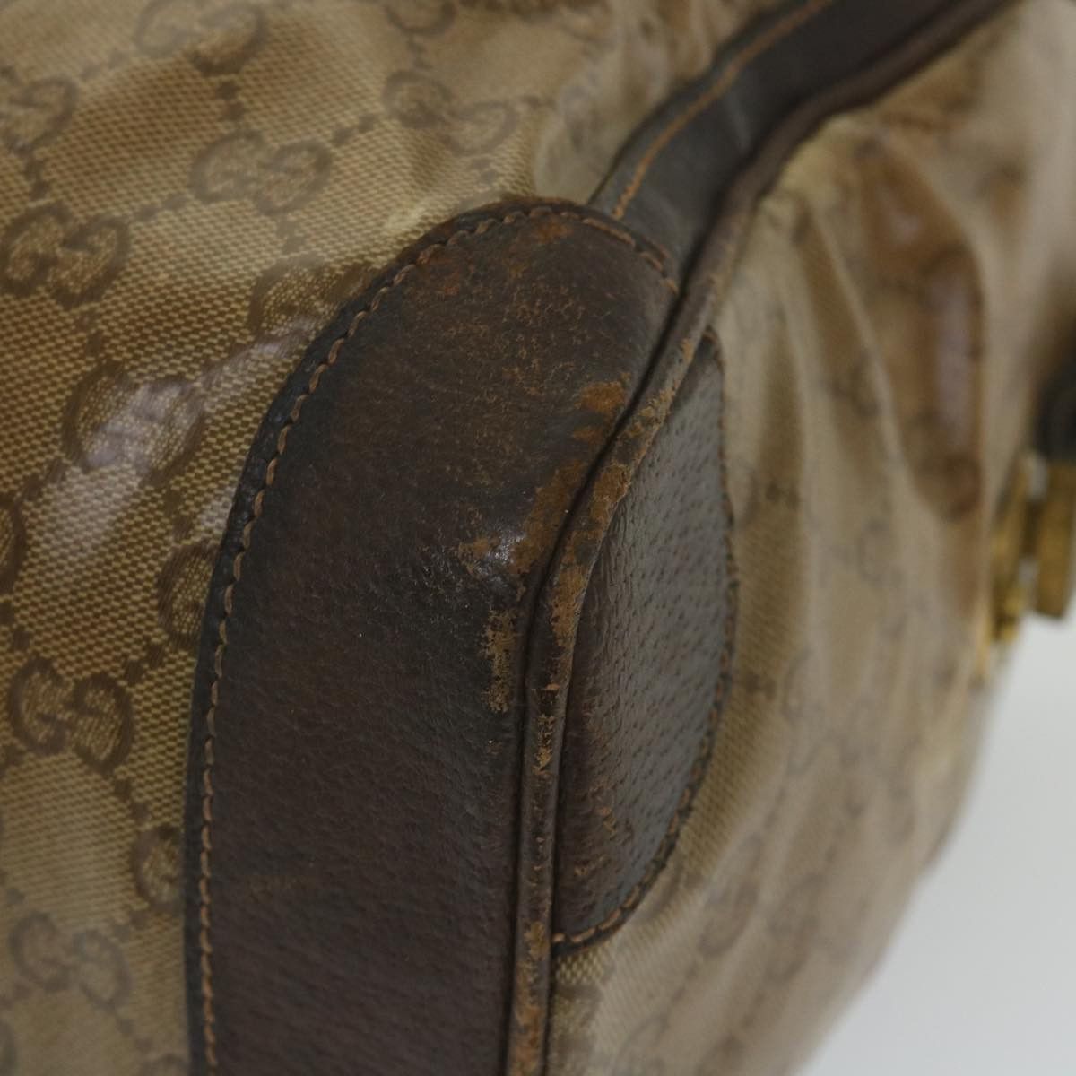 Gucci Beige Canvas Travel Bag (Pre-Owned) Size ONE SIZE - 12 Thumbnail