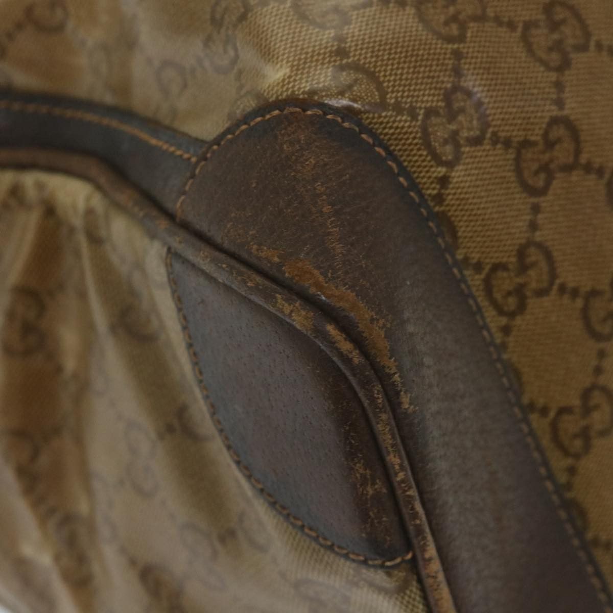 Gucci Beige Canvas Travel Bag (Pre-Owned) Size ONE SIZE - 13 Thumbnail