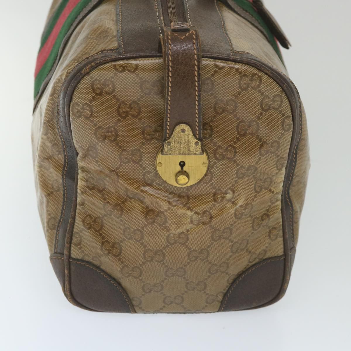 Gucci Beige Canvas Travel Bag (Pre-Owned) Size ONE SIZE - 8 Thumbnail