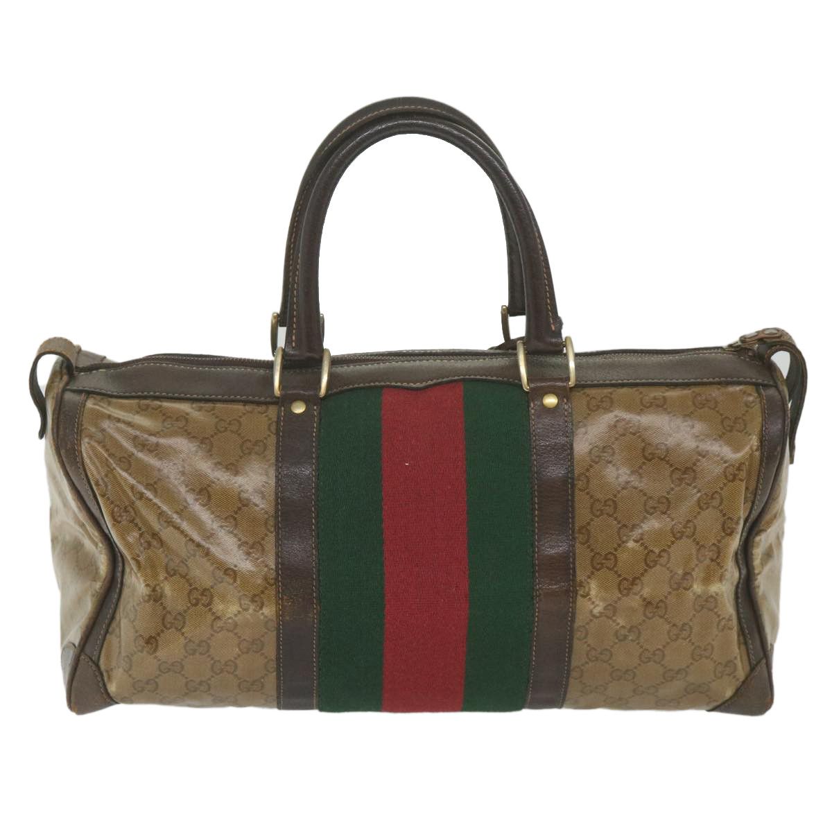 Gucci Beige Canvas Travel Bag (Pre-Owned) Size ONE SIZE - 2 Thumbnail
