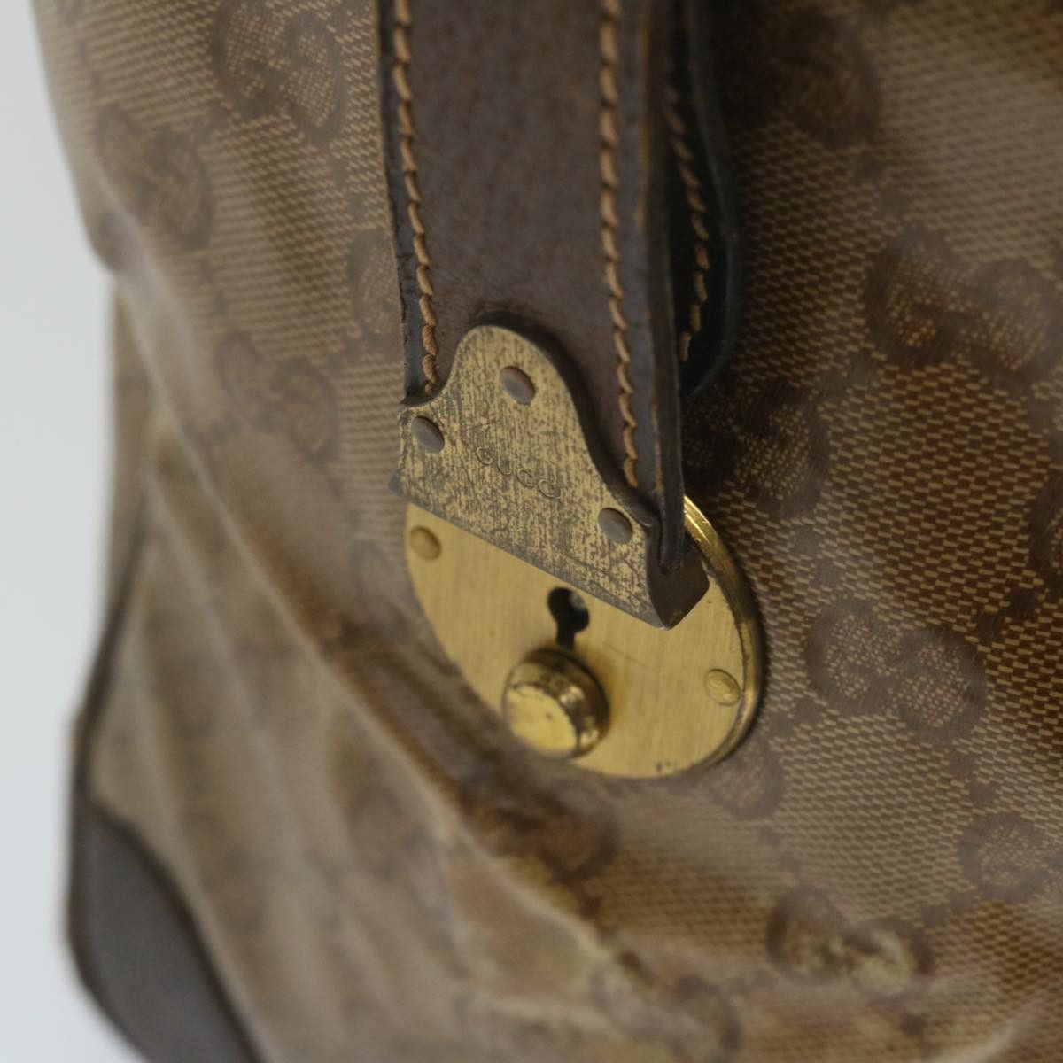 Gucci Beige Canvas Travel Bag (Pre-Owned) Size ONE SIZE - 17 Thumbnail