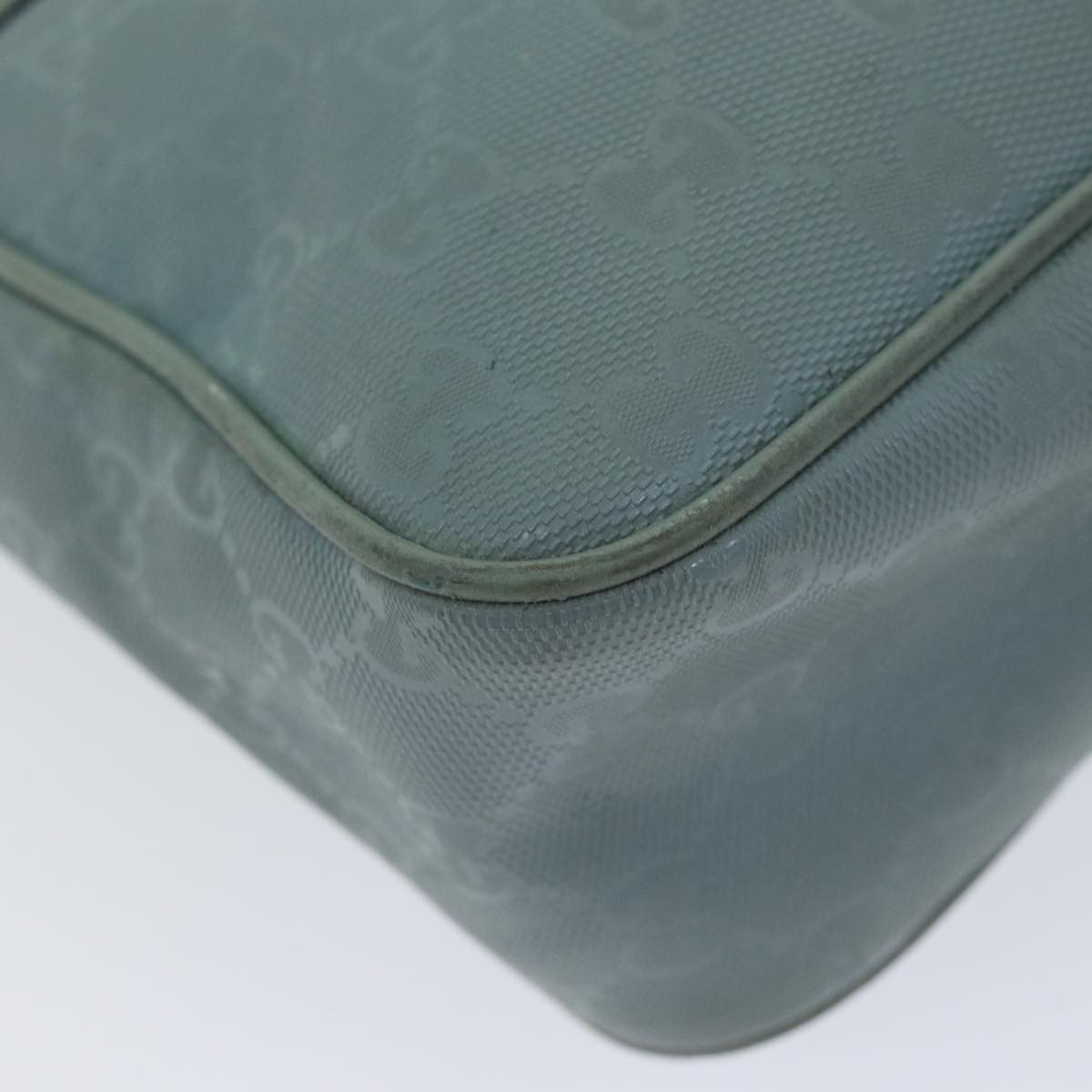 Gucci Gg Canvas Blue Canvas Shoulder Bag (Pre-Owned) Size ONE SIZE - 17 Thumbnail