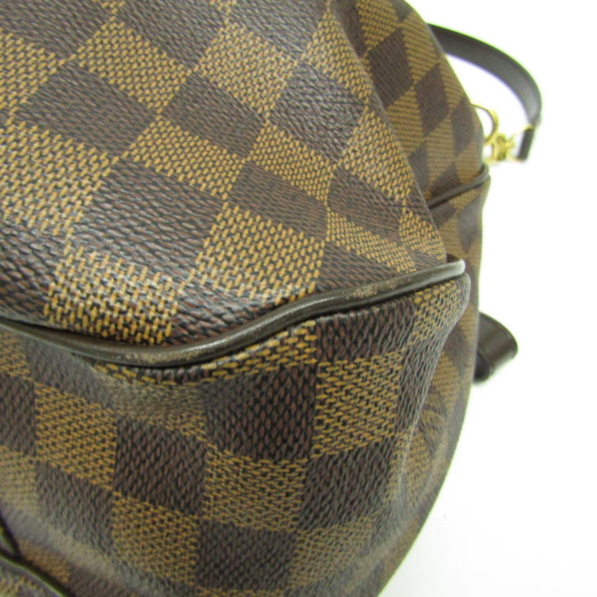 Louis Vuitton Evora Brown Canvas Shoulder Bag (Pre-Owned) Size ONE SIZE - 4 Thumbnail