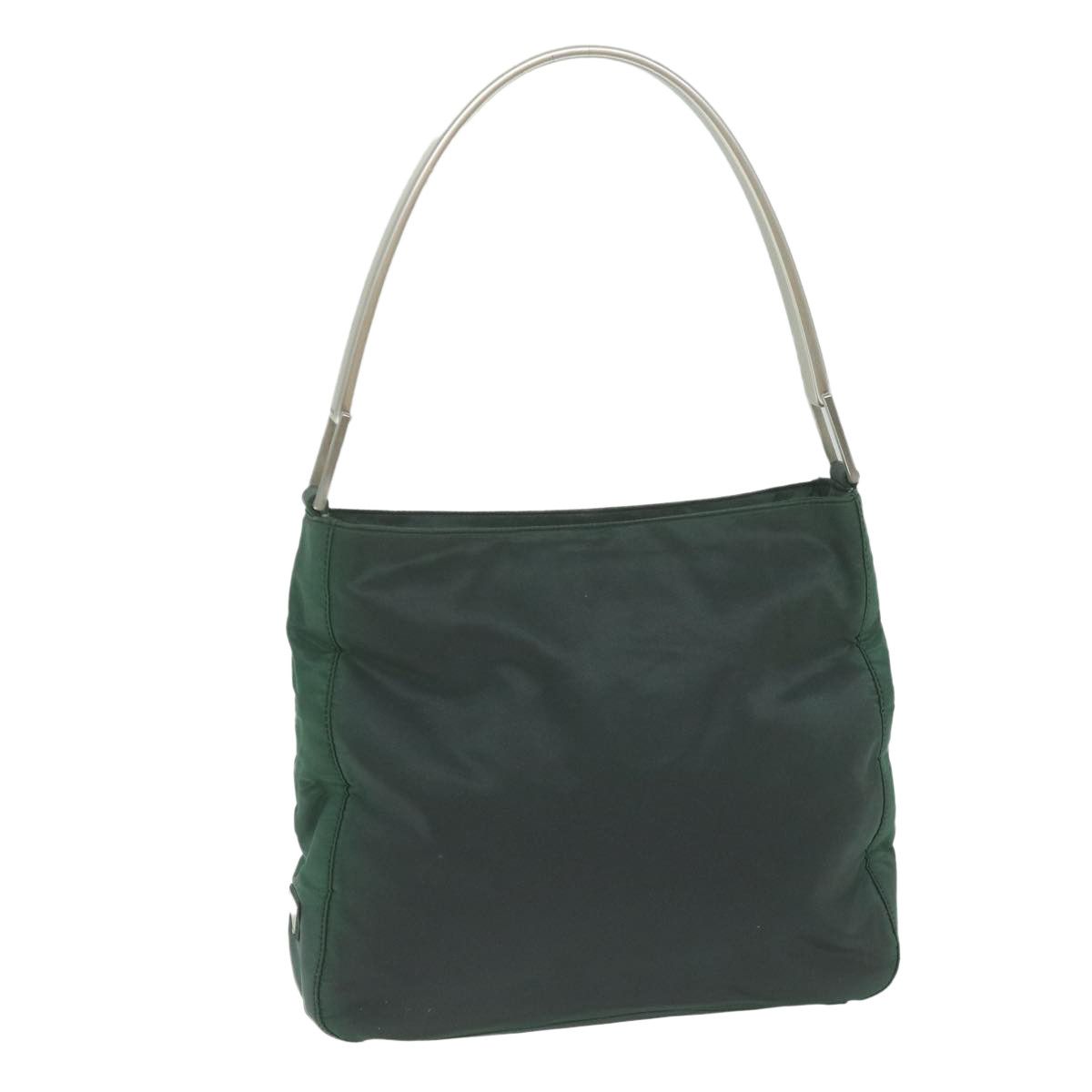 Prada Tessuto Green Synthetic Shoulder Bag (Pre-Owned) Size ONE SIZE - 11 Thumbnail