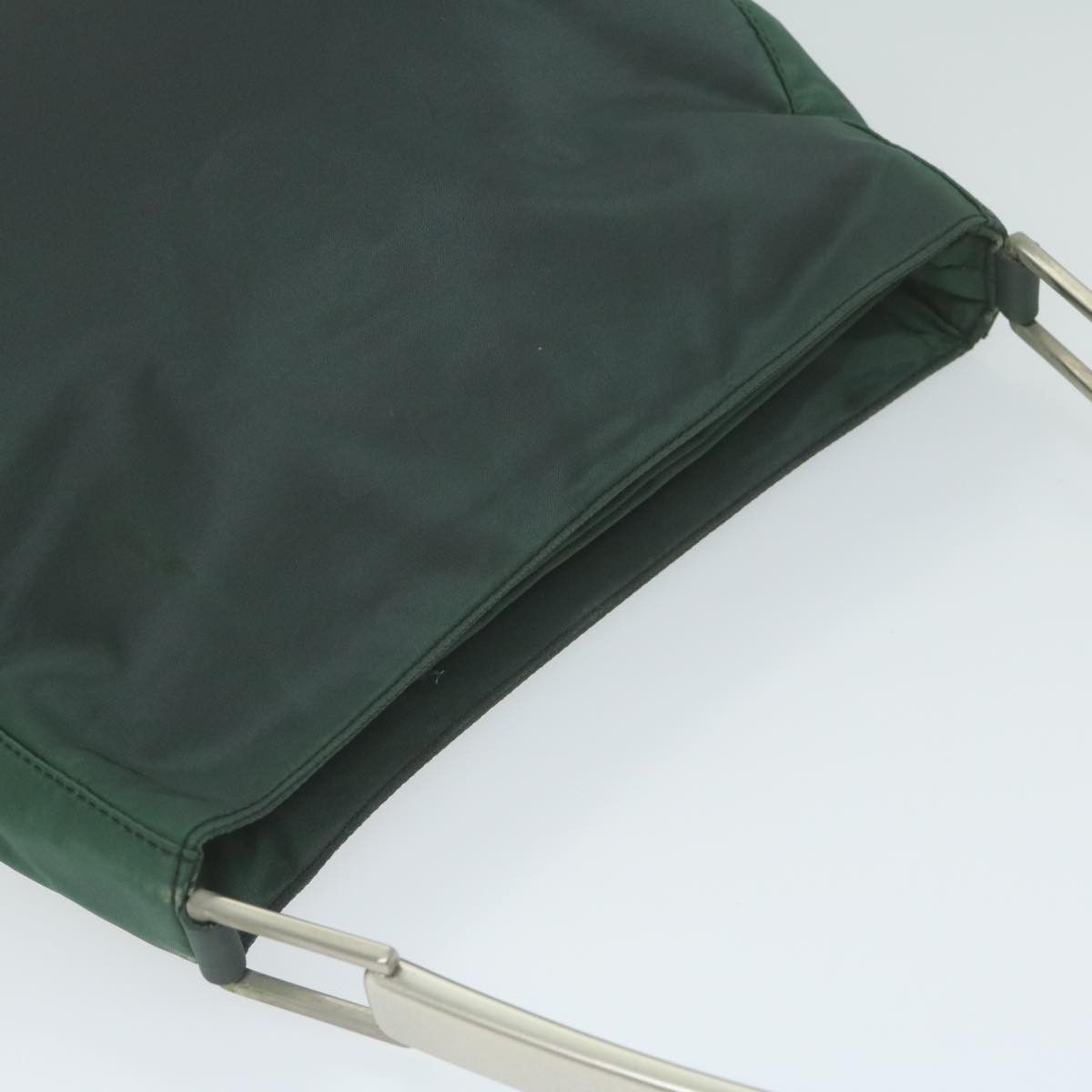 Prada Tessuto Green Synthetic Shoulder Bag (Pre-Owned) Size ONE SIZE - 4 Thumbnail