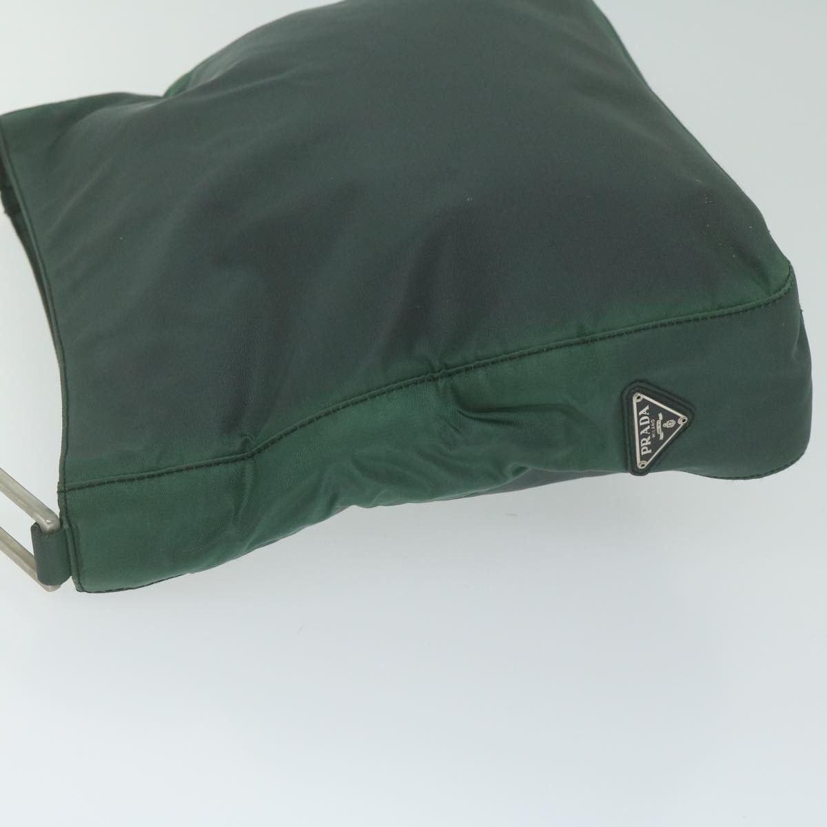 Prada Tessuto Green Synthetic Shoulder Bag (Pre-Owned) Size ONE SIZE - 10 Thumbnail