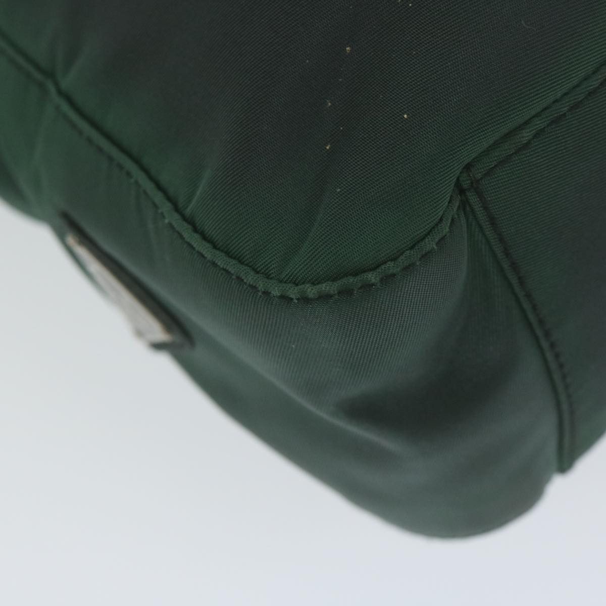 Prada Tessuto Green Synthetic Shoulder Bag (Pre-Owned) Size ONE SIZE - 15 Thumbnail