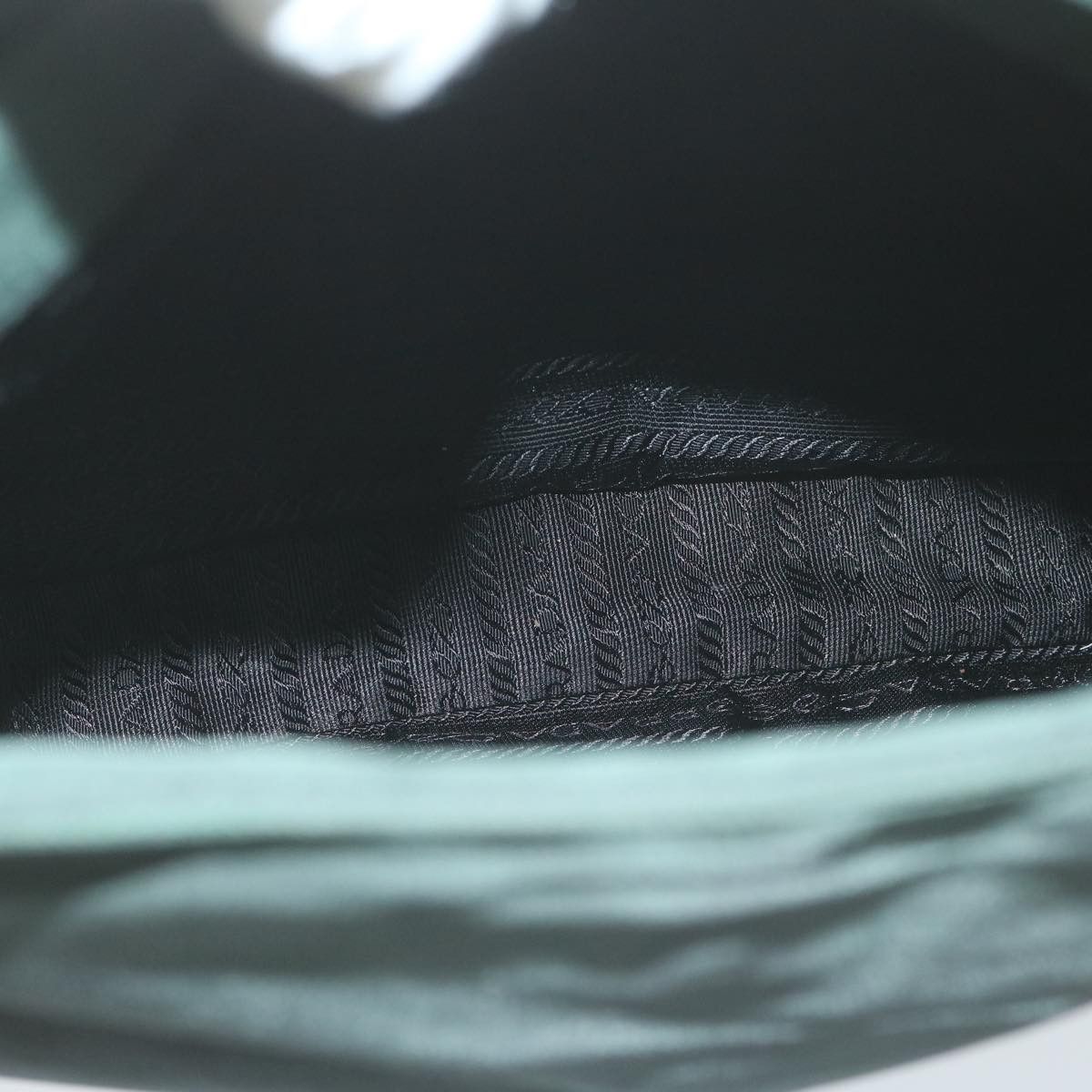 Prada Tessuto Green Synthetic Shoulder Bag (Pre-Owned) Size ONE SIZE - 19 Thumbnail